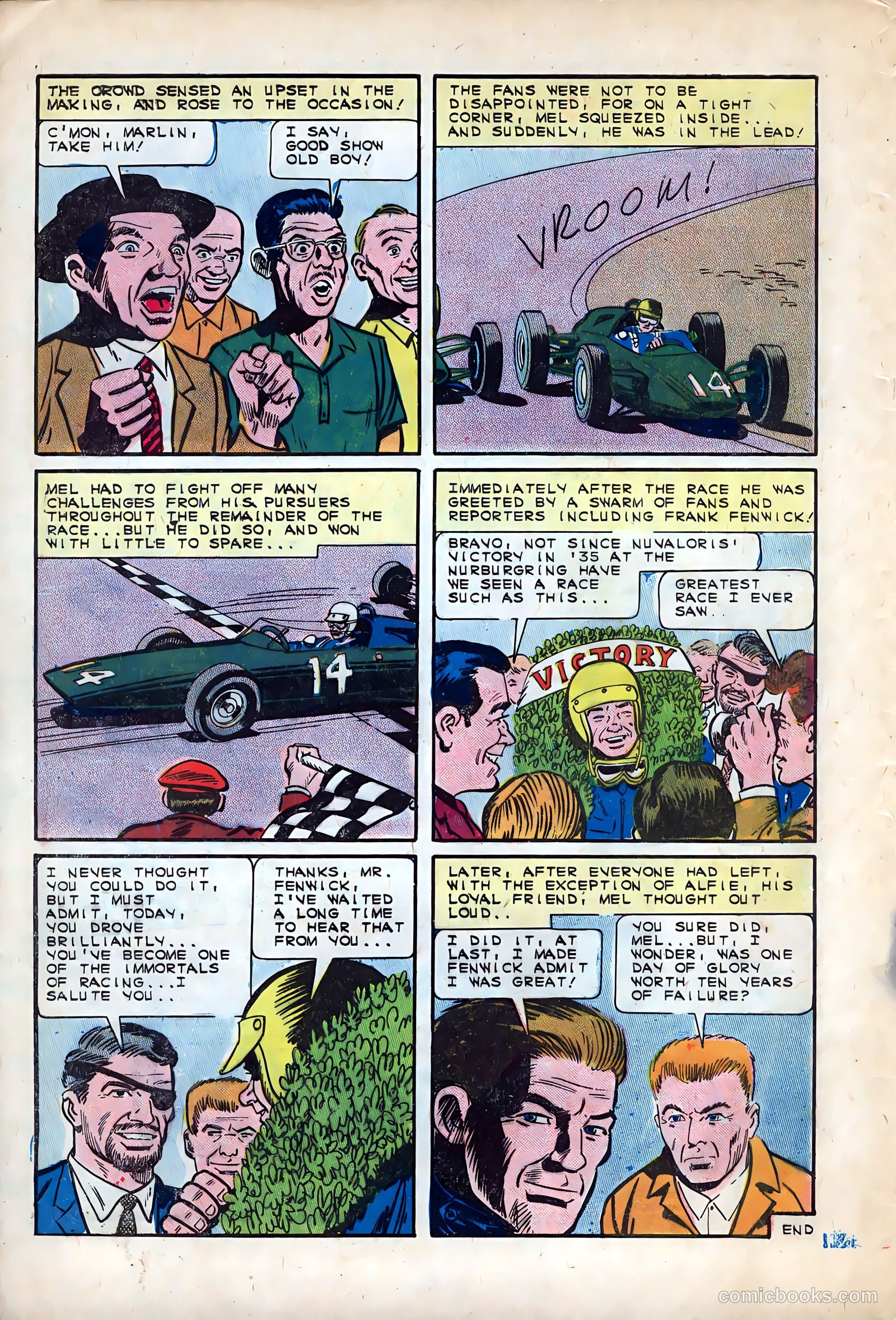 Hot Rods and Racing Cars #79 — page 32 of 36