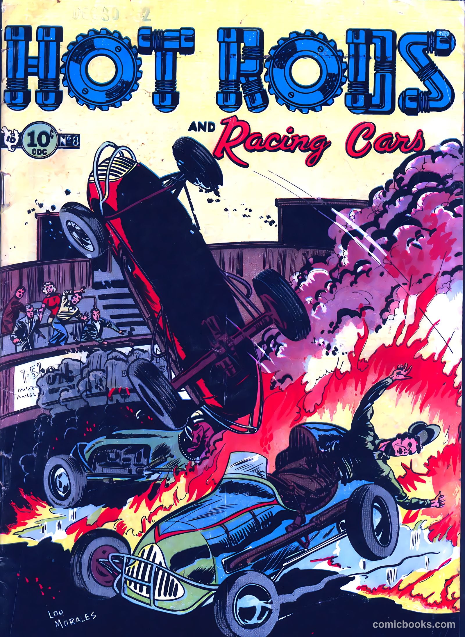 Hot Rods and Racing Cars #8 — page 1 of 36