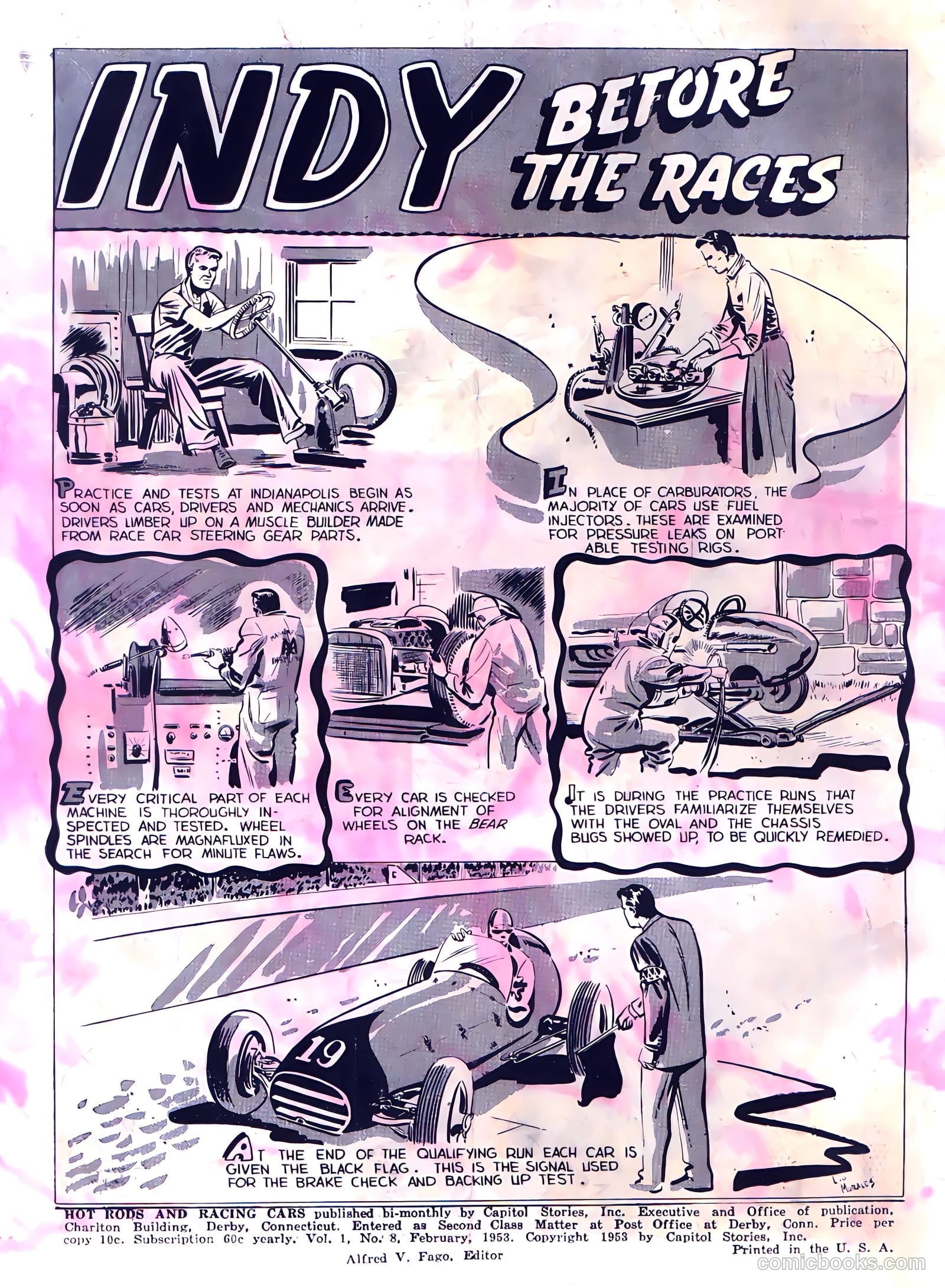 Hot Rods and Racing Cars #8 — page 2 of 36