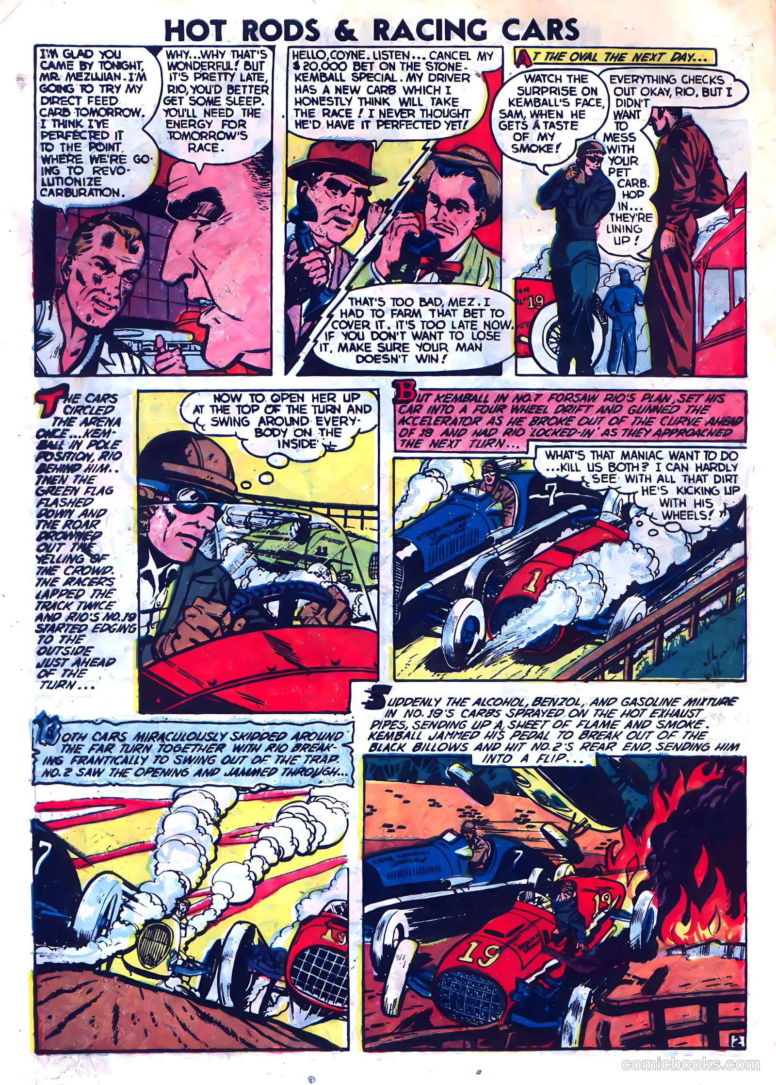Hot Rods and Racing Cars #8 — page 4 of 36