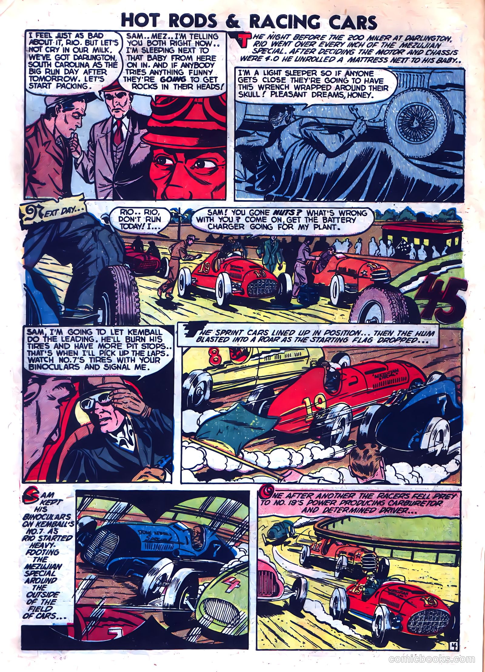 Hot Rods and Racing Cars #8 — page 6 of 36