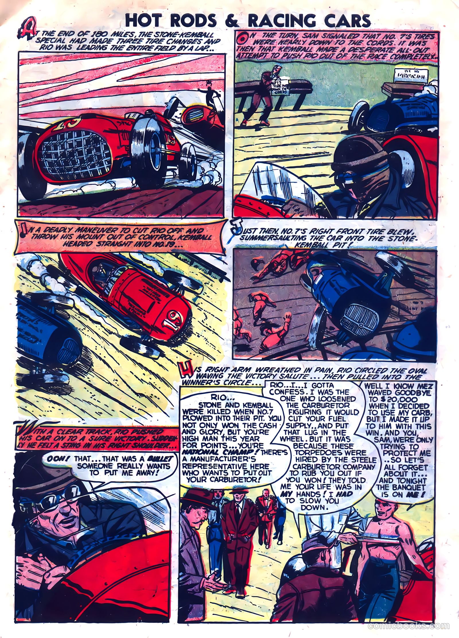 Hot Rods and Racing Cars #8 — page 7 of 36