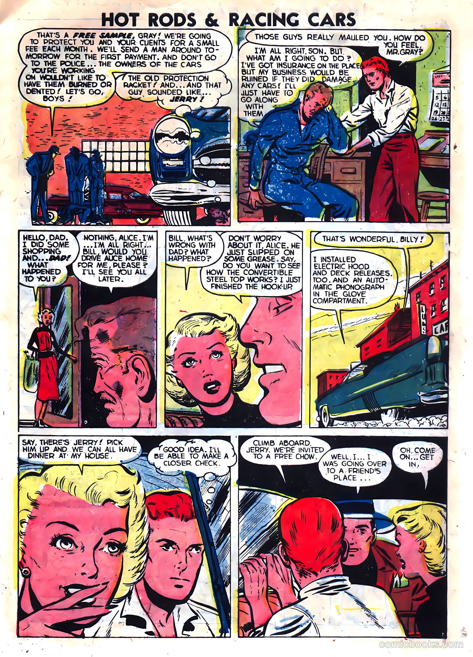 Hot Rods and Racing Cars #8 — page 9 of 36