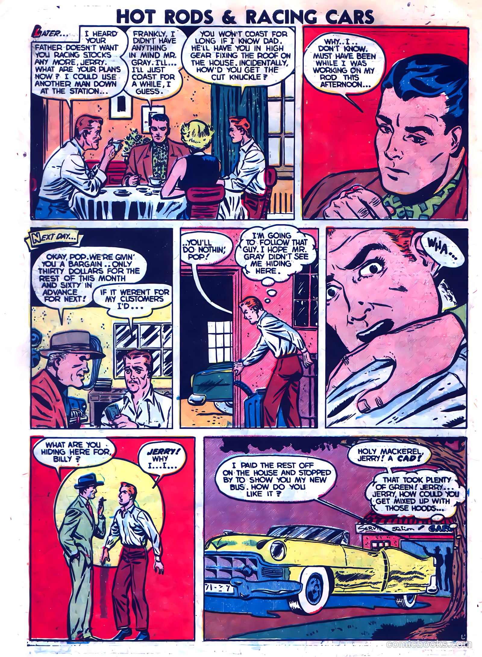 Hot Rods and Racing Cars #8 — page 10 of 36