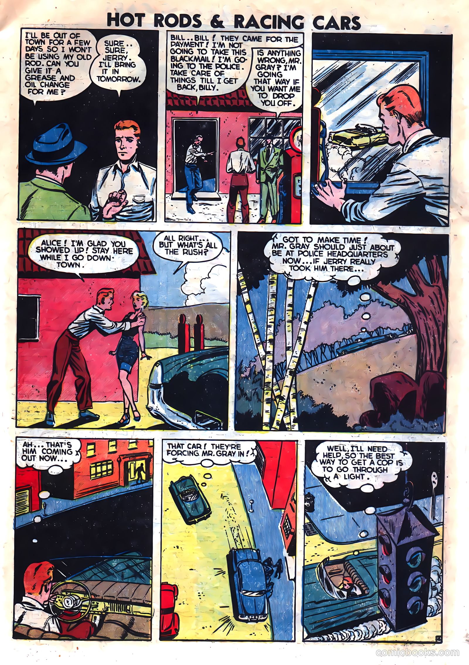 Hot Rods and Racing Cars #8 — page 11 of 36