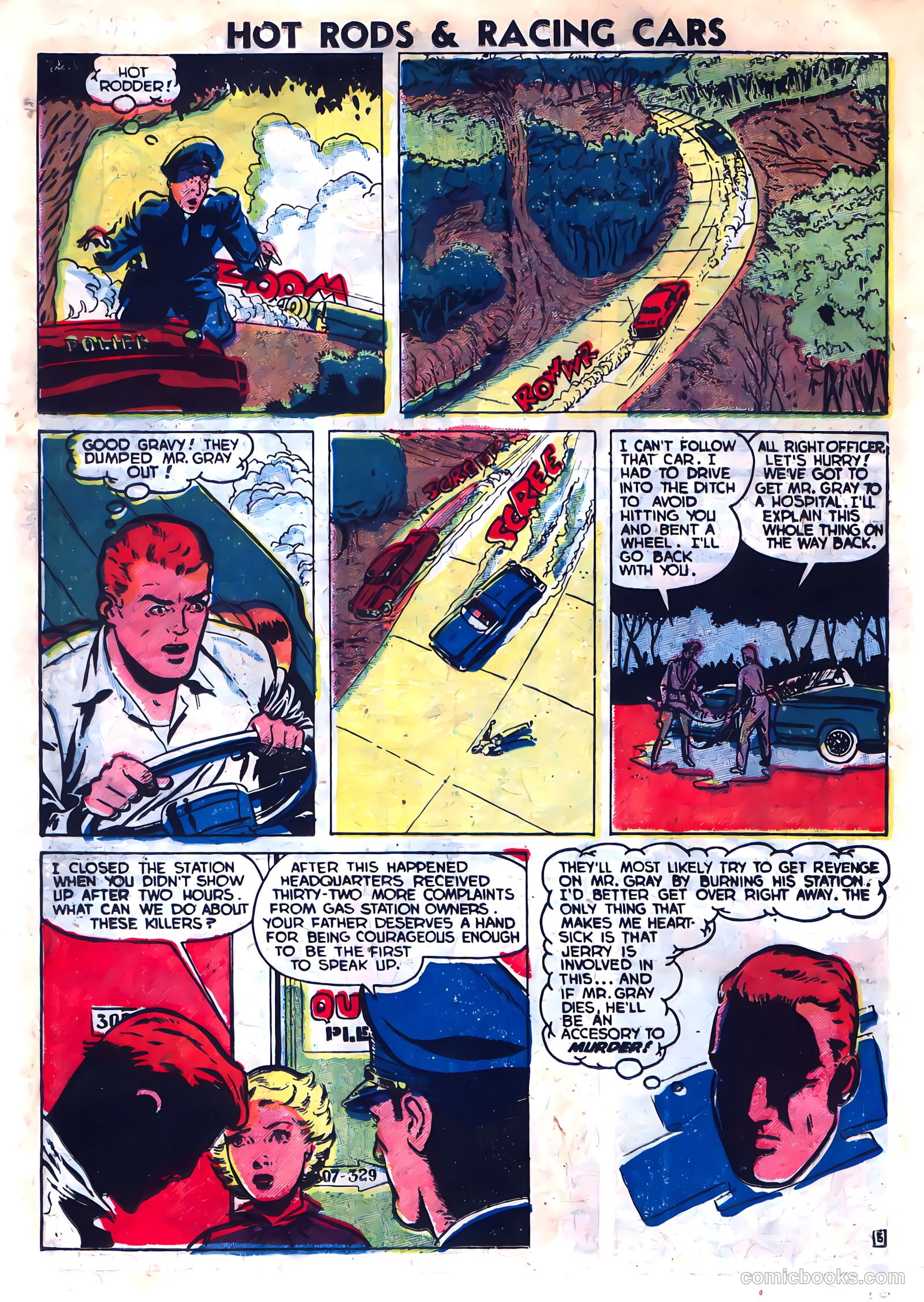 Hot Rods and Racing Cars #8 — page 12 of 36