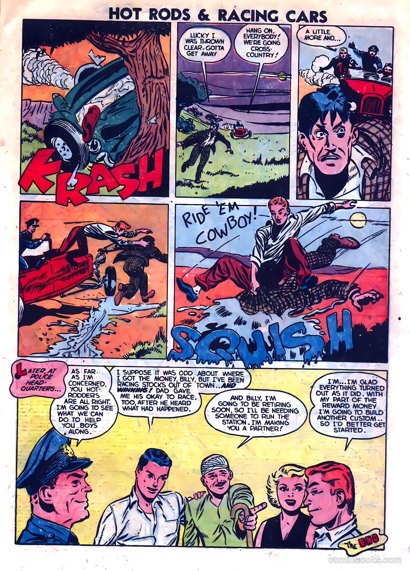 Hot Rods and Racing Cars #8 — page 15 of 36