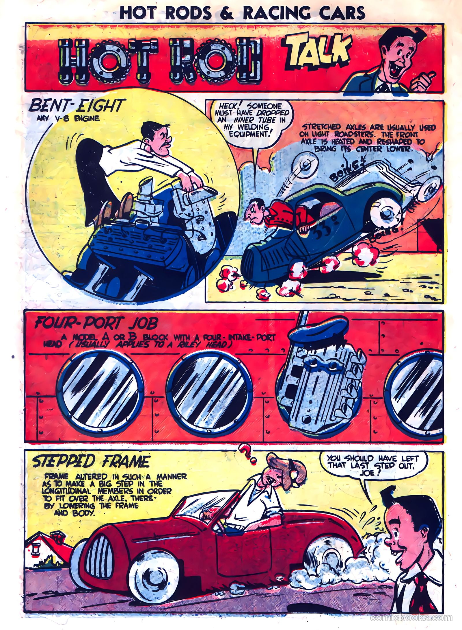Hot Rods and Racing Cars #8 — page 16 of 36