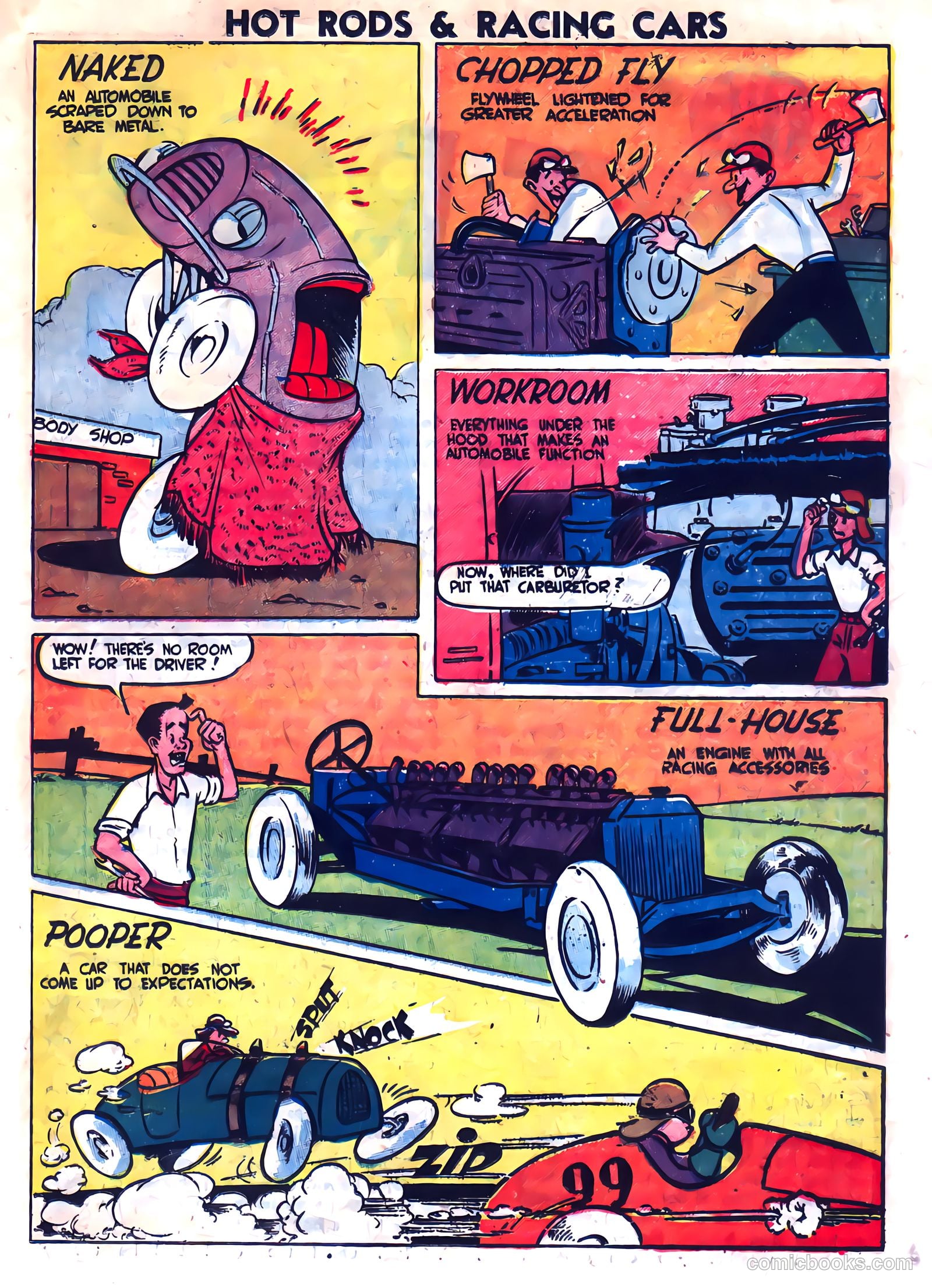 Hot Rods and Racing Cars #8 — page 17 of 36