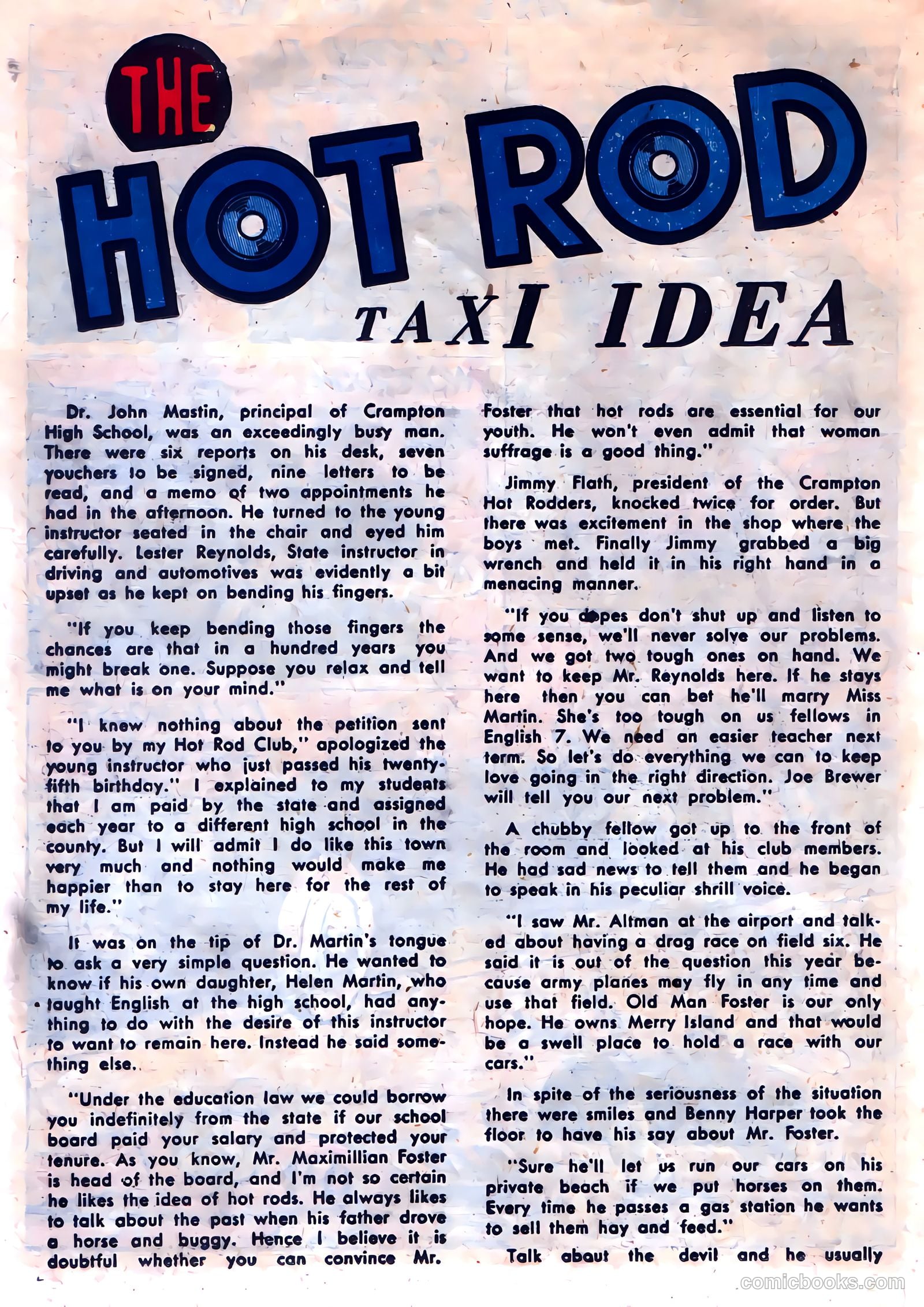 Hot Rods and Racing Cars #8 — page 18 of 36