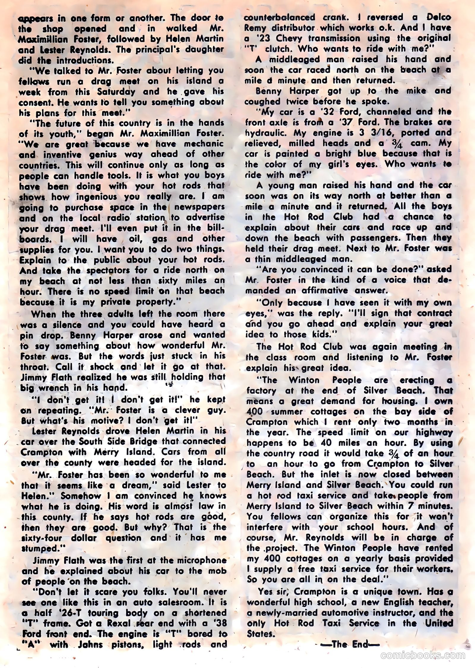 Hot Rods and Racing Cars #8 — page 19 of 36