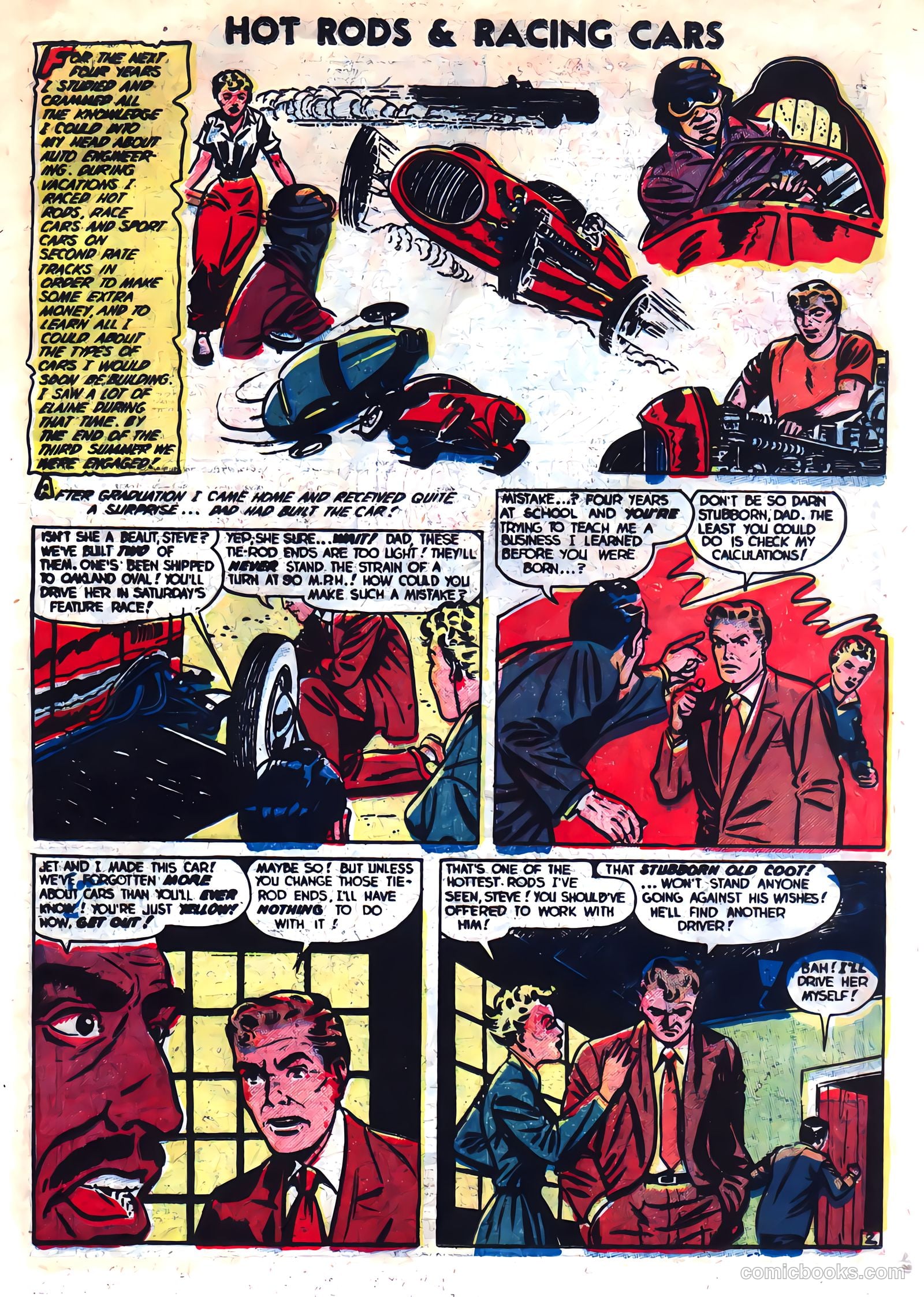 Hot Rods and Racing Cars #8 — page 21 of 36