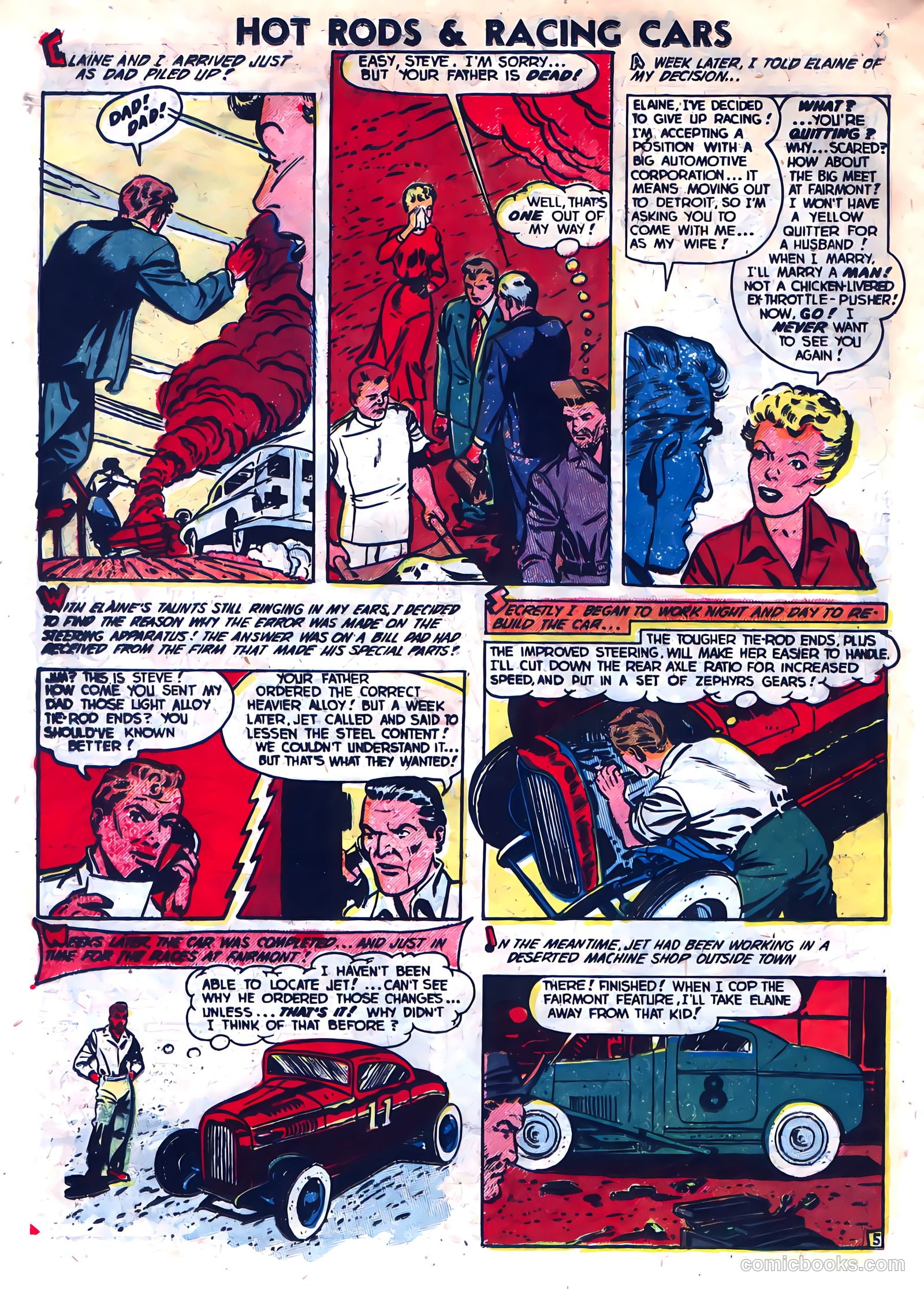 Hot Rods and Racing Cars #8 — page 24 of 36