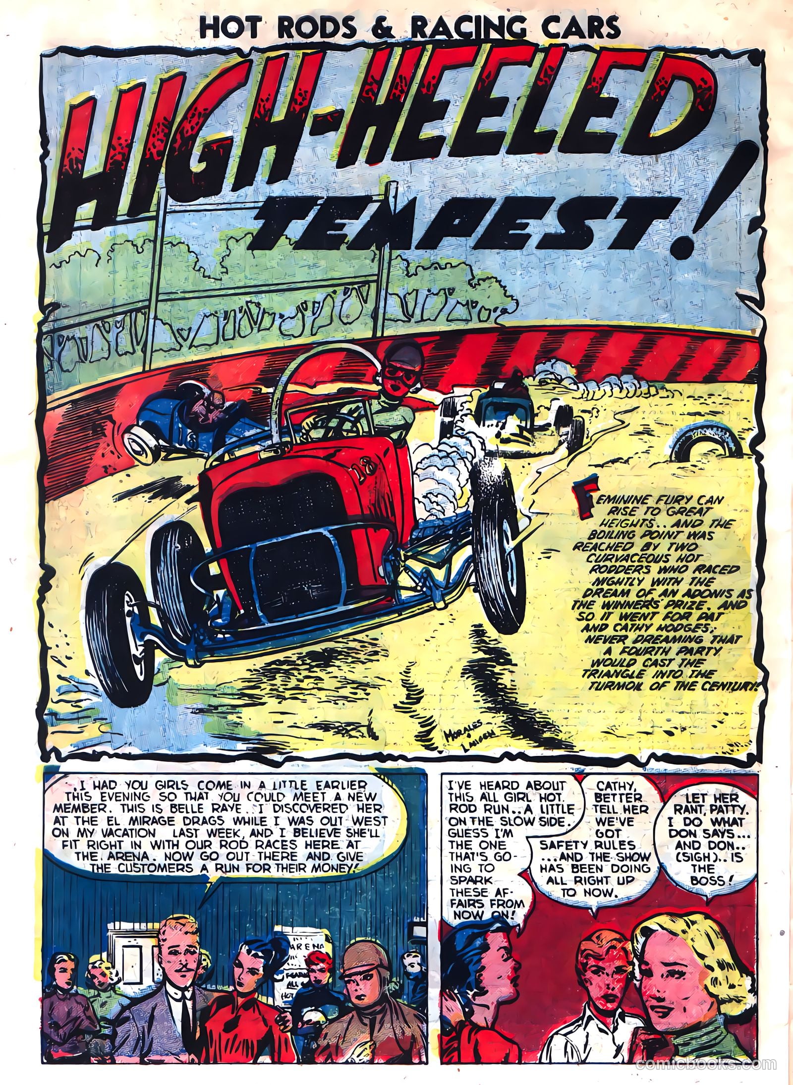 Hot Rods and Racing Cars #8 — page 28 of 36
