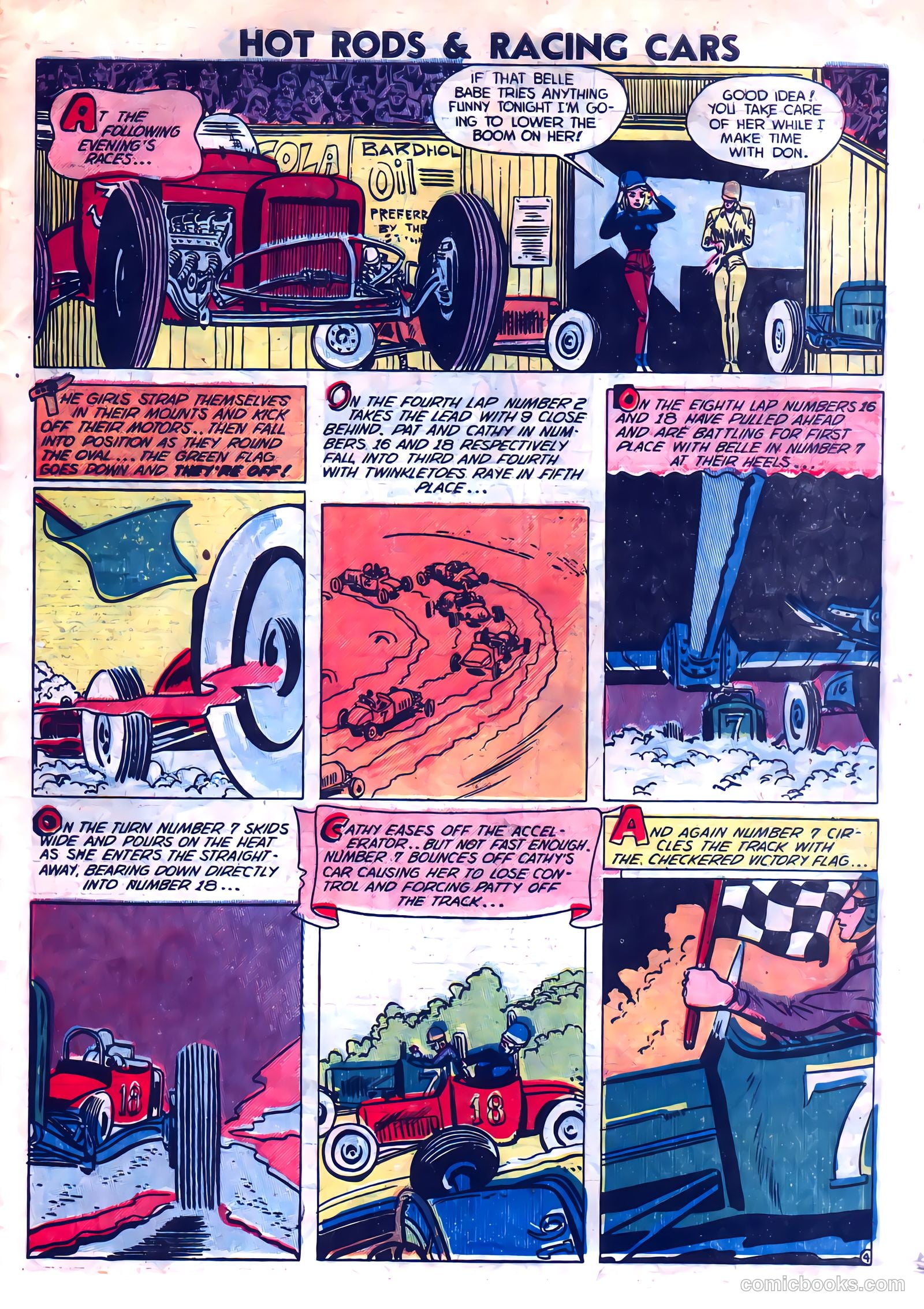 Hot Rods and Racing Cars #8 — page 31 of 36