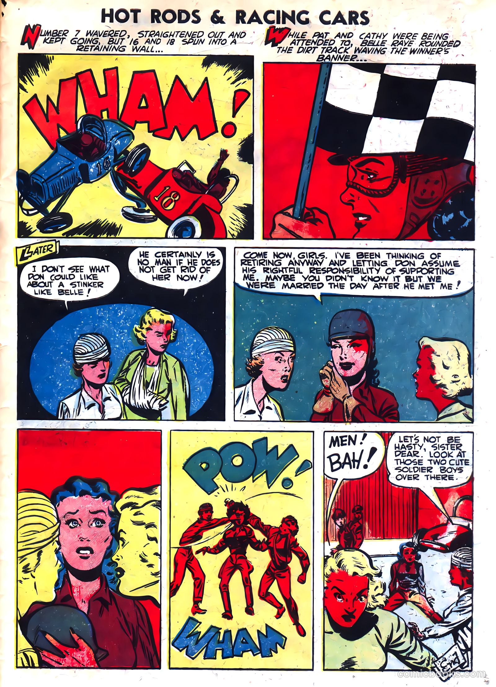 Hot Rods and Racing Cars #8 — page 33 of 36