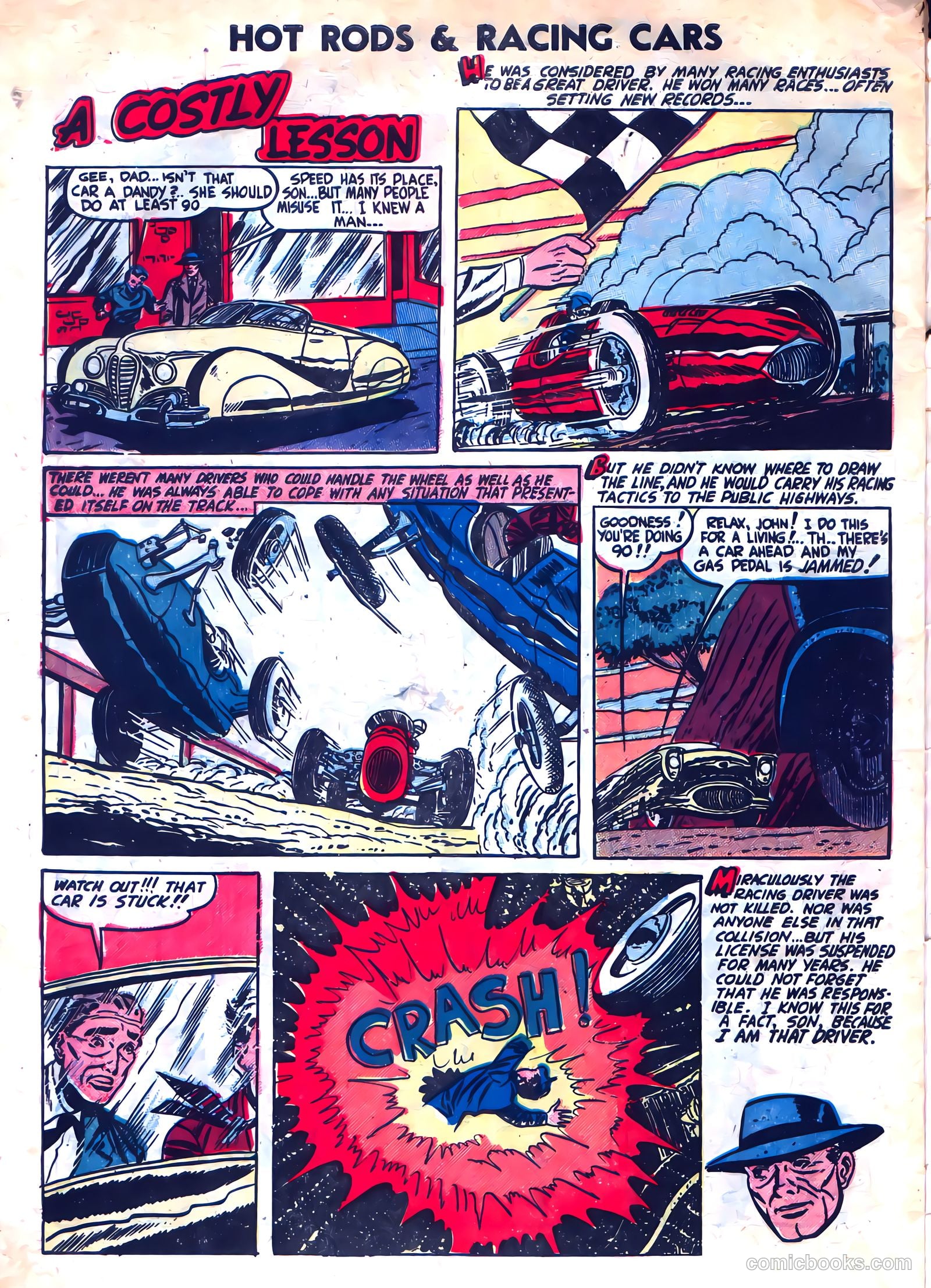 Hot Rods and Racing Cars #8 — page 34 of 36