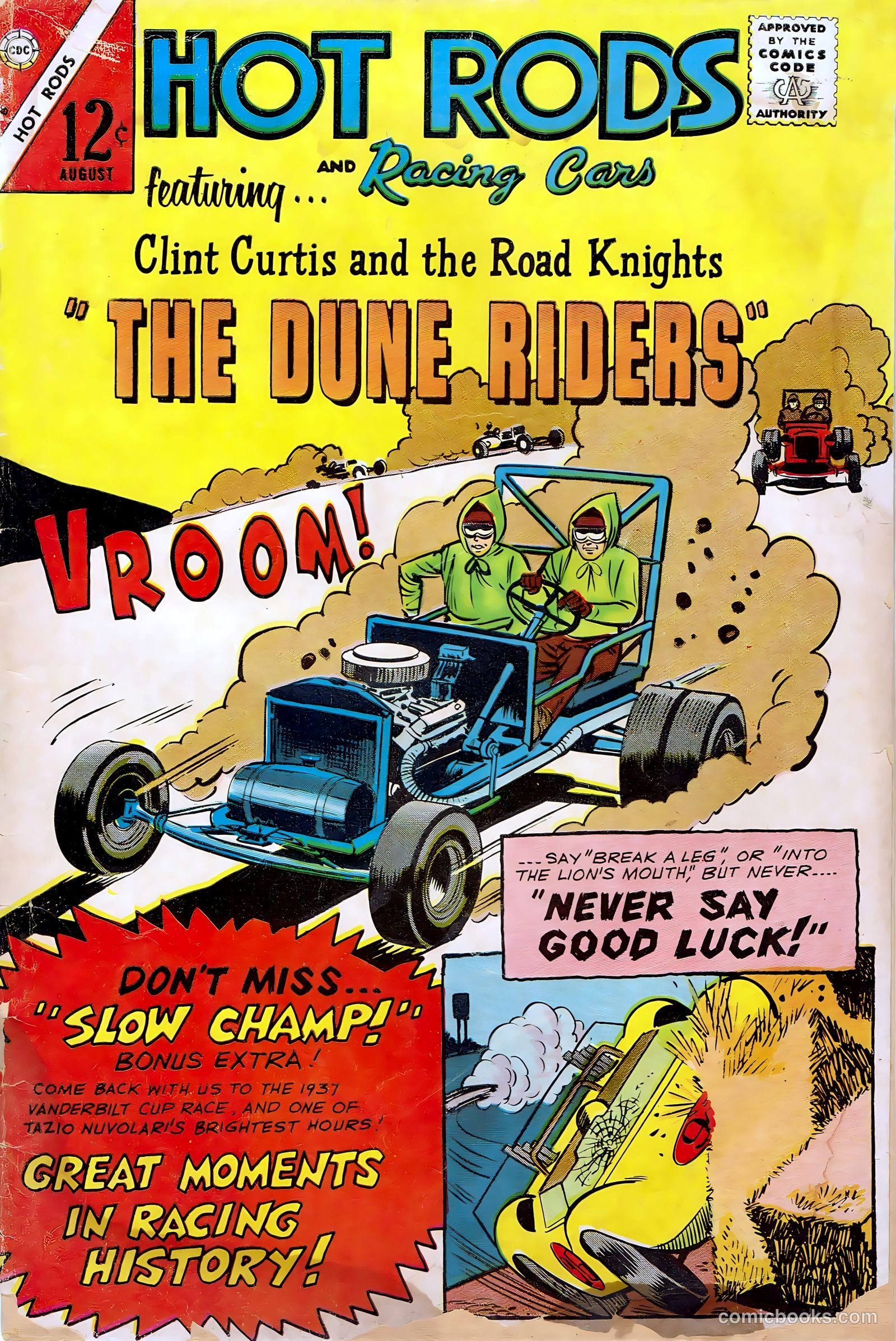 Hot Rods and Racing Cars #80 — page 1 of 36