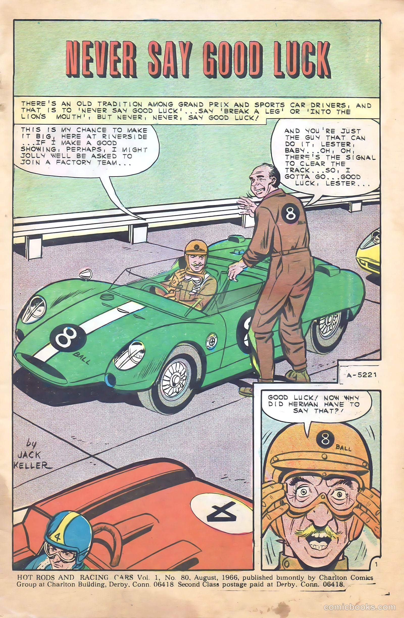 Hot Rods and Racing Cars #80 — page 3 of 36