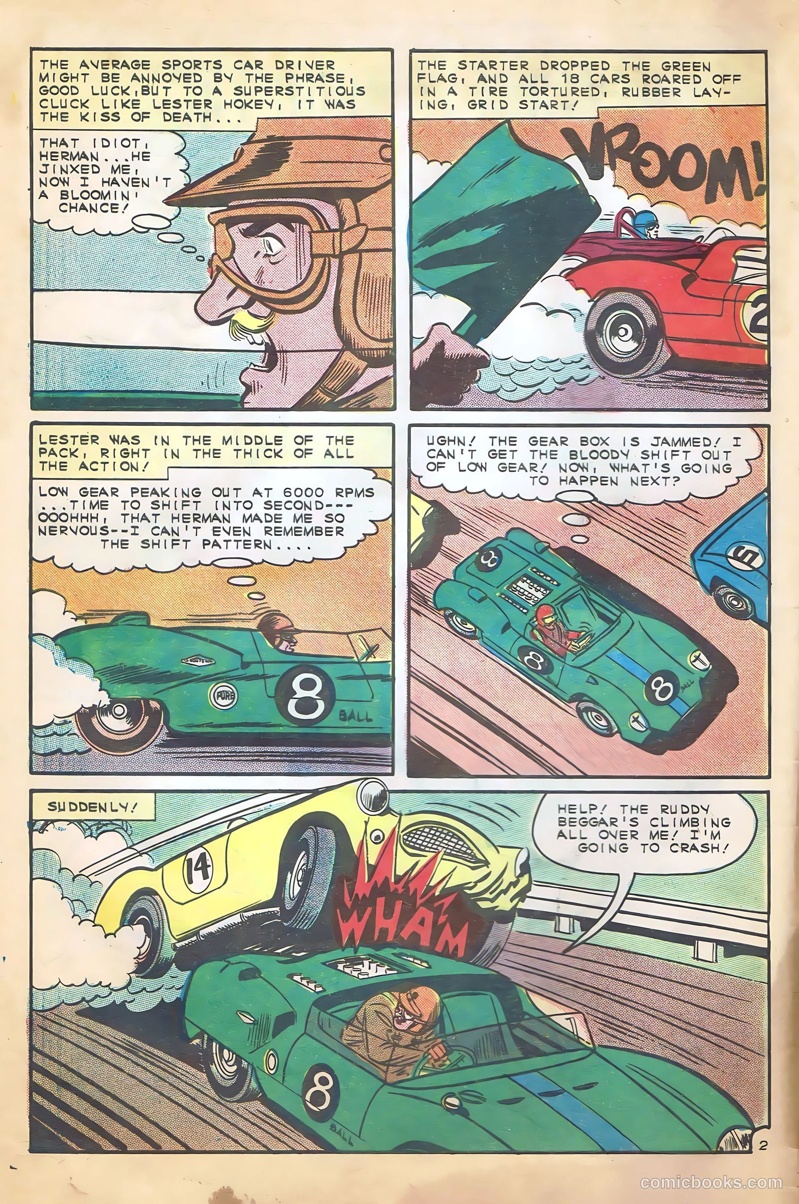 Hot Rods and Racing Cars #80 — page 4 of 36
