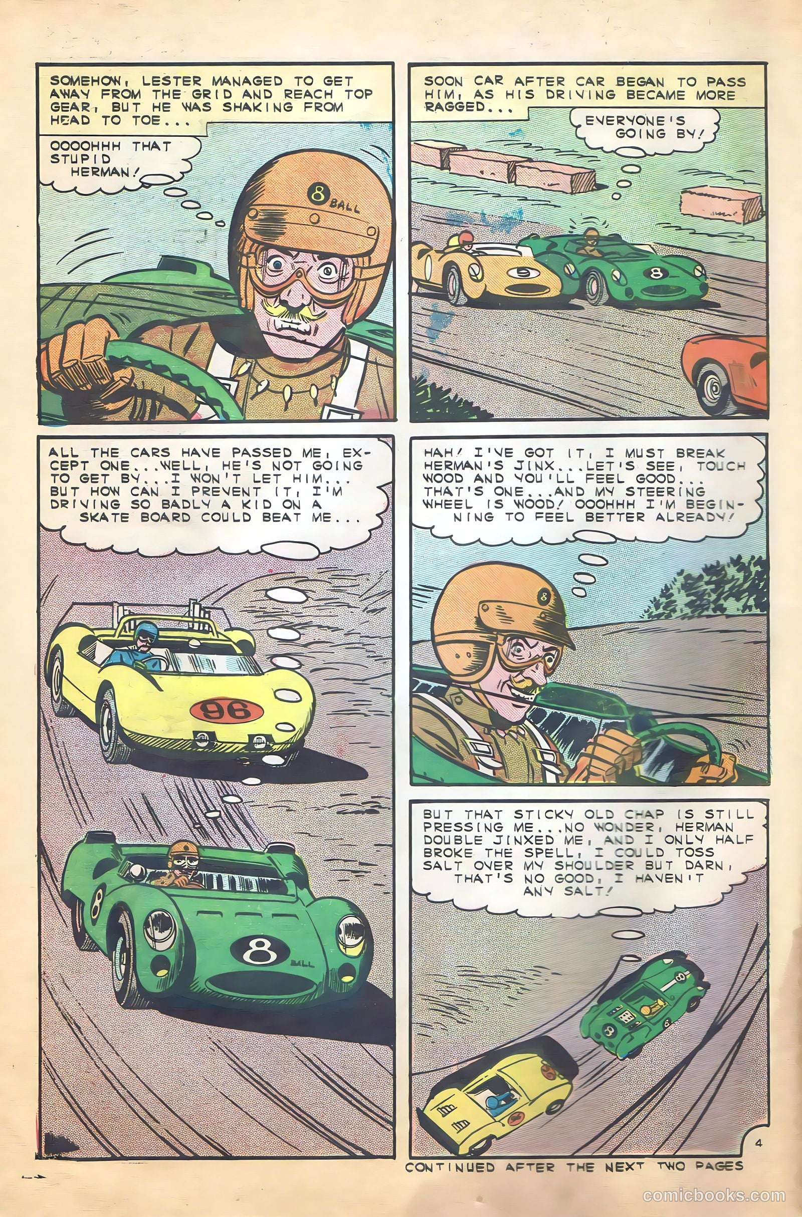 Hot Rods and Racing Cars #80 — page 6 of 36