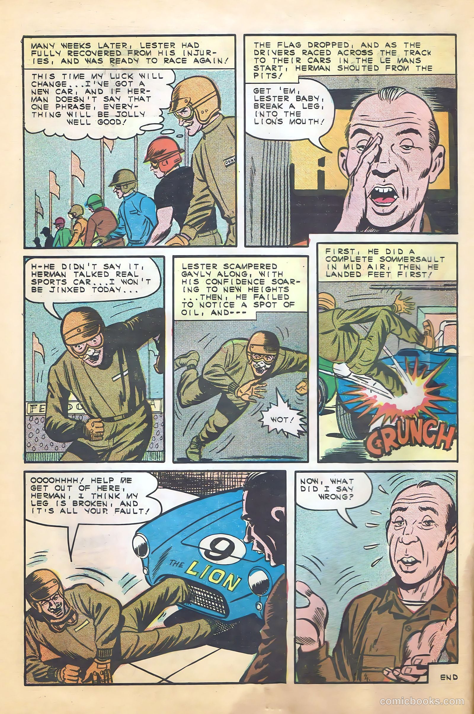 Hot Rods and Racing Cars #80 — page 10 of 36