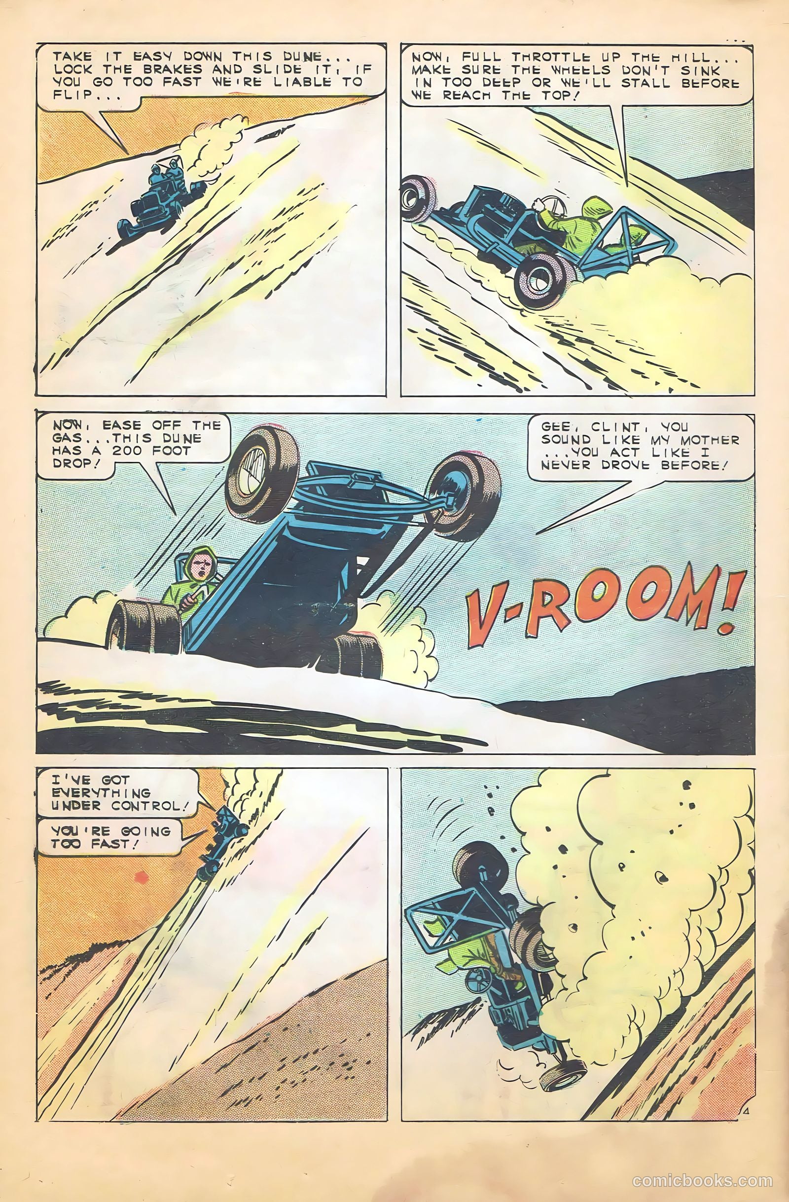 Hot Rods and Racing Cars #80 — page 16 of 36