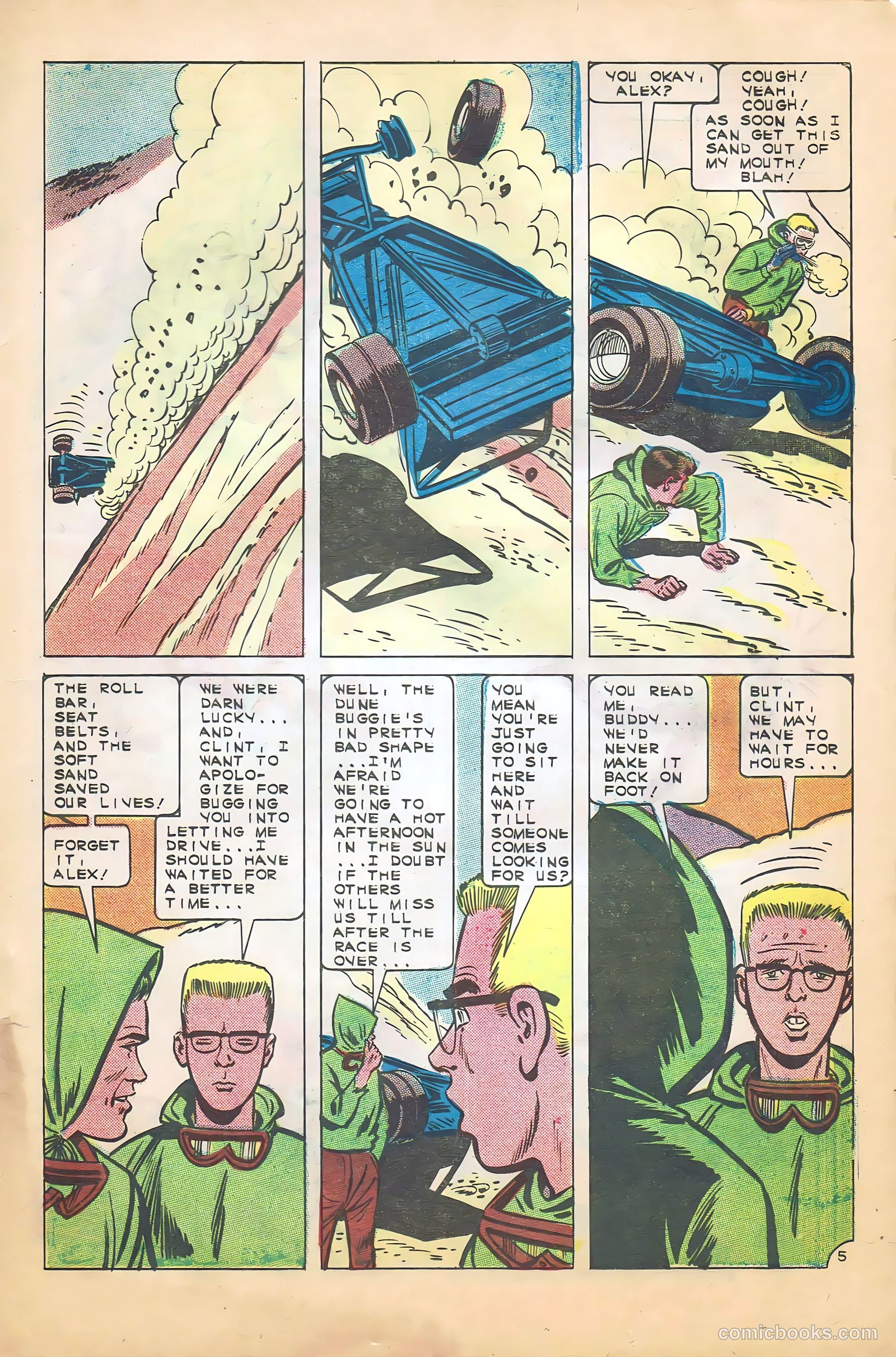 Hot Rods and Racing Cars #80 — page 17 of 36