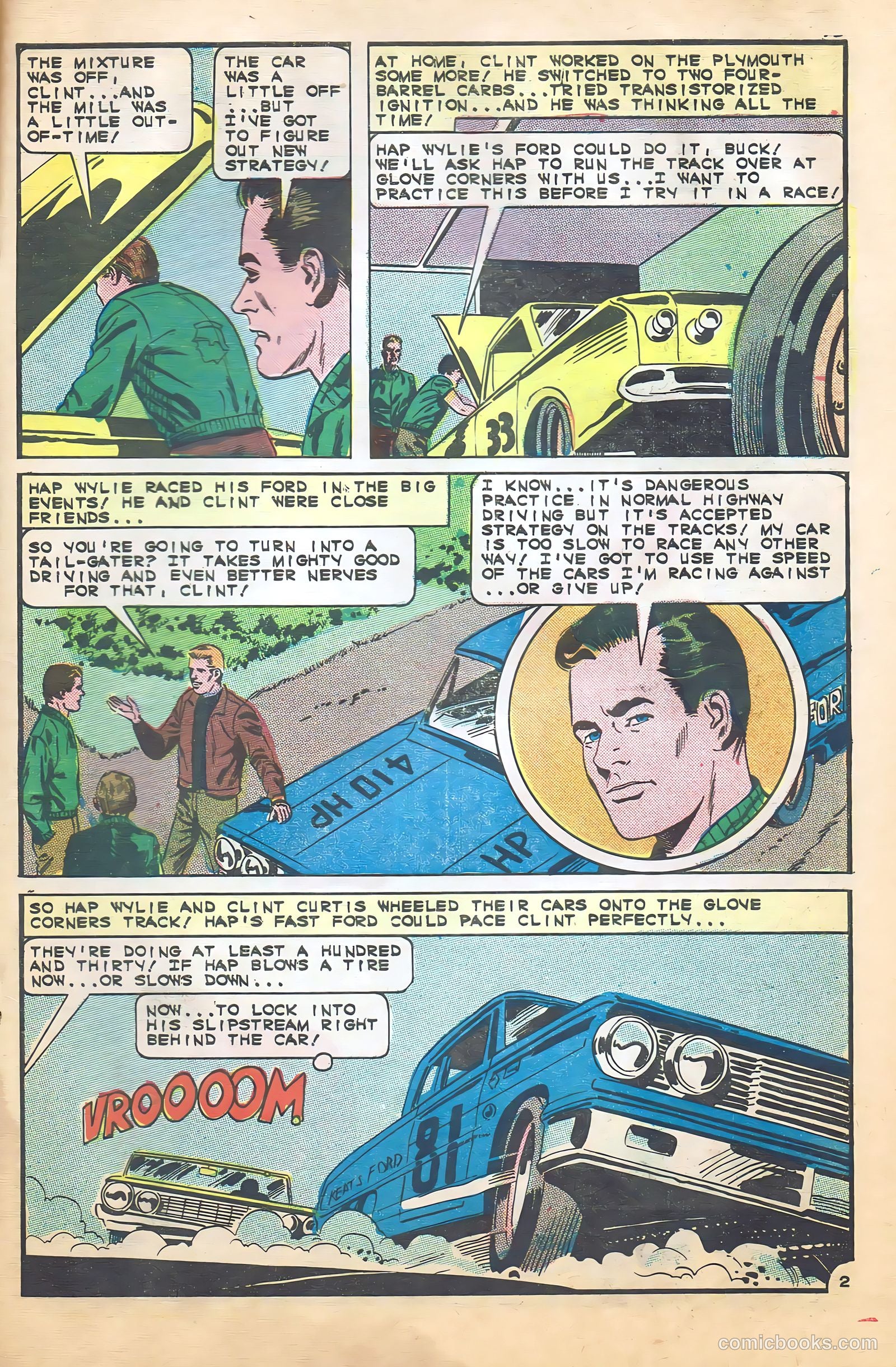 Hot Rods and Racing Cars #80 — page 27 of 36