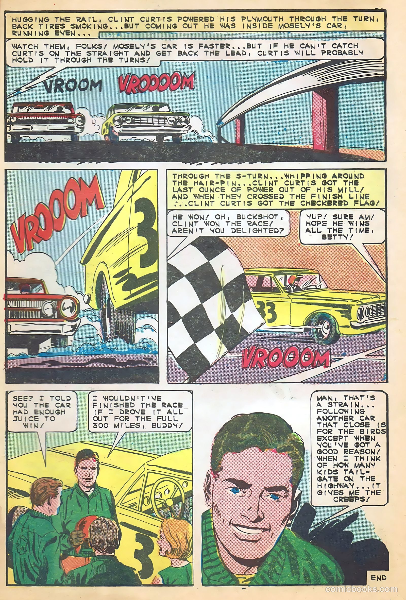 Hot Rods and Racing Cars #80 — page 33 of 36