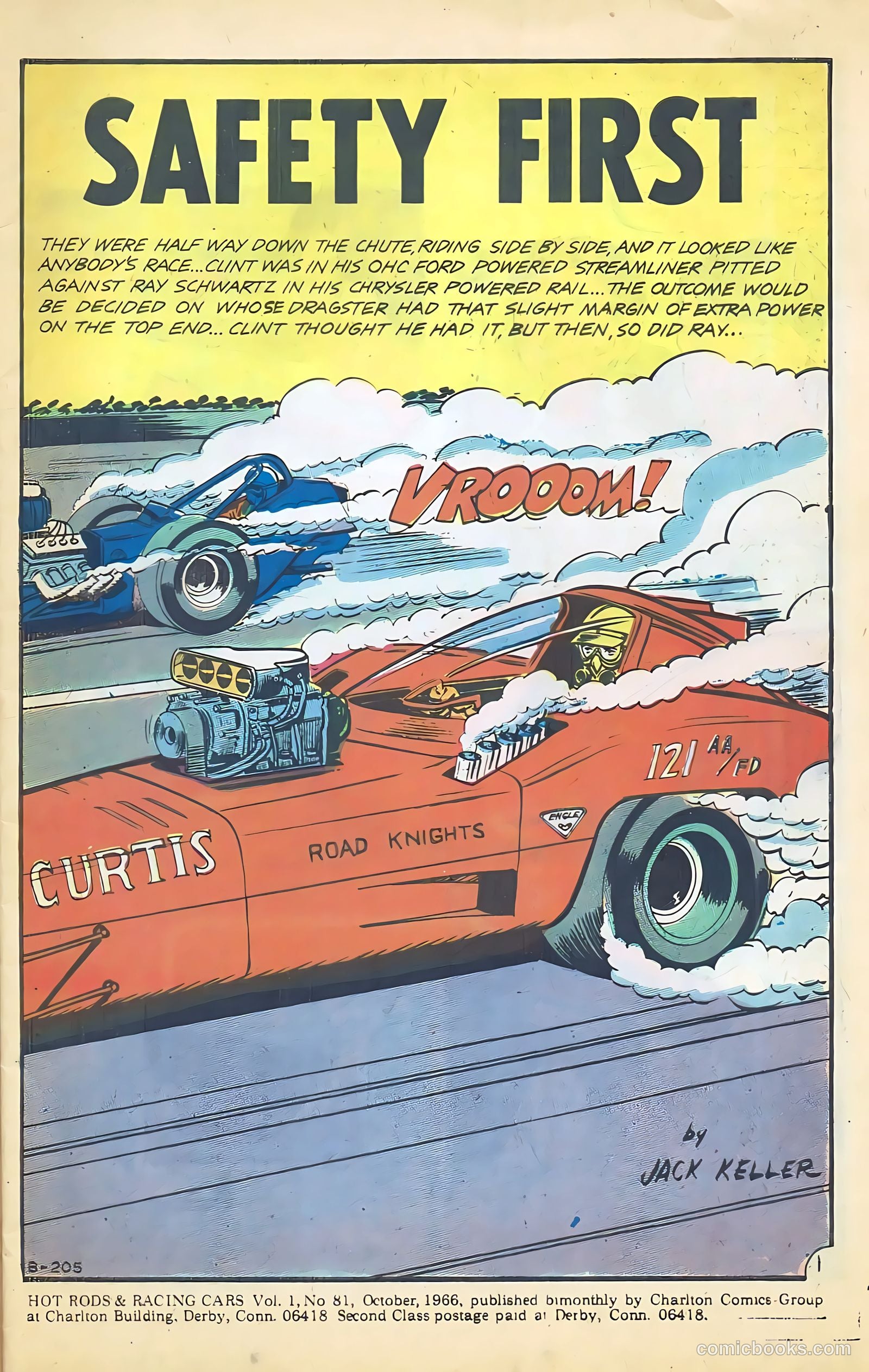 Hot Rods and Racing Cars #81 — page 3 of 36