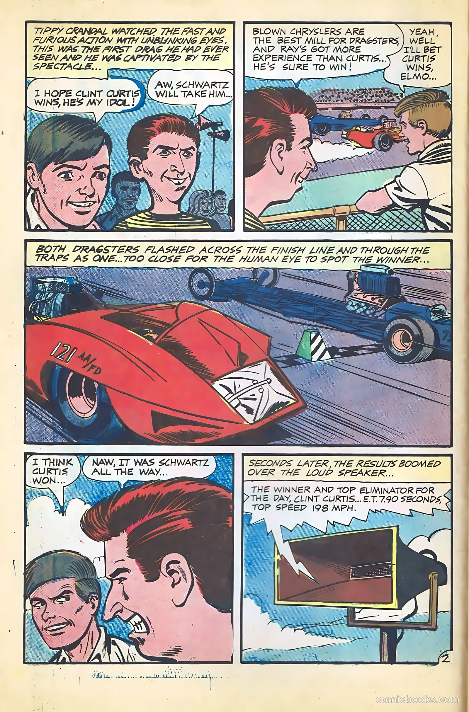 Hot Rods and Racing Cars #81 — page 4 of 36