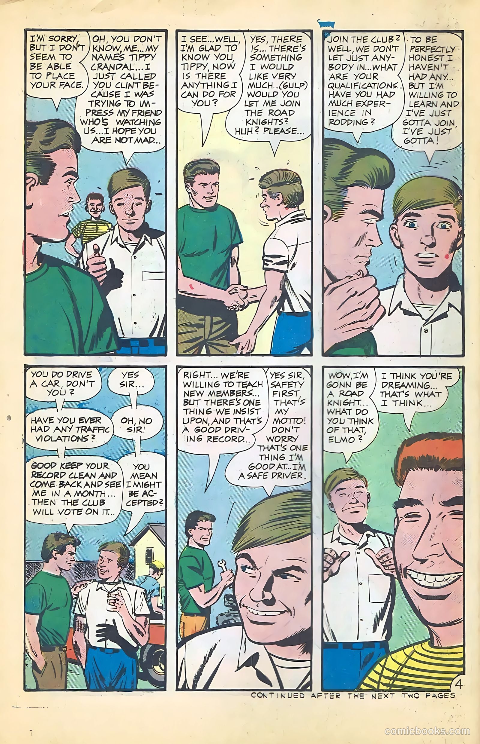 Hot Rods and Racing Cars #81 — page 6 of 36