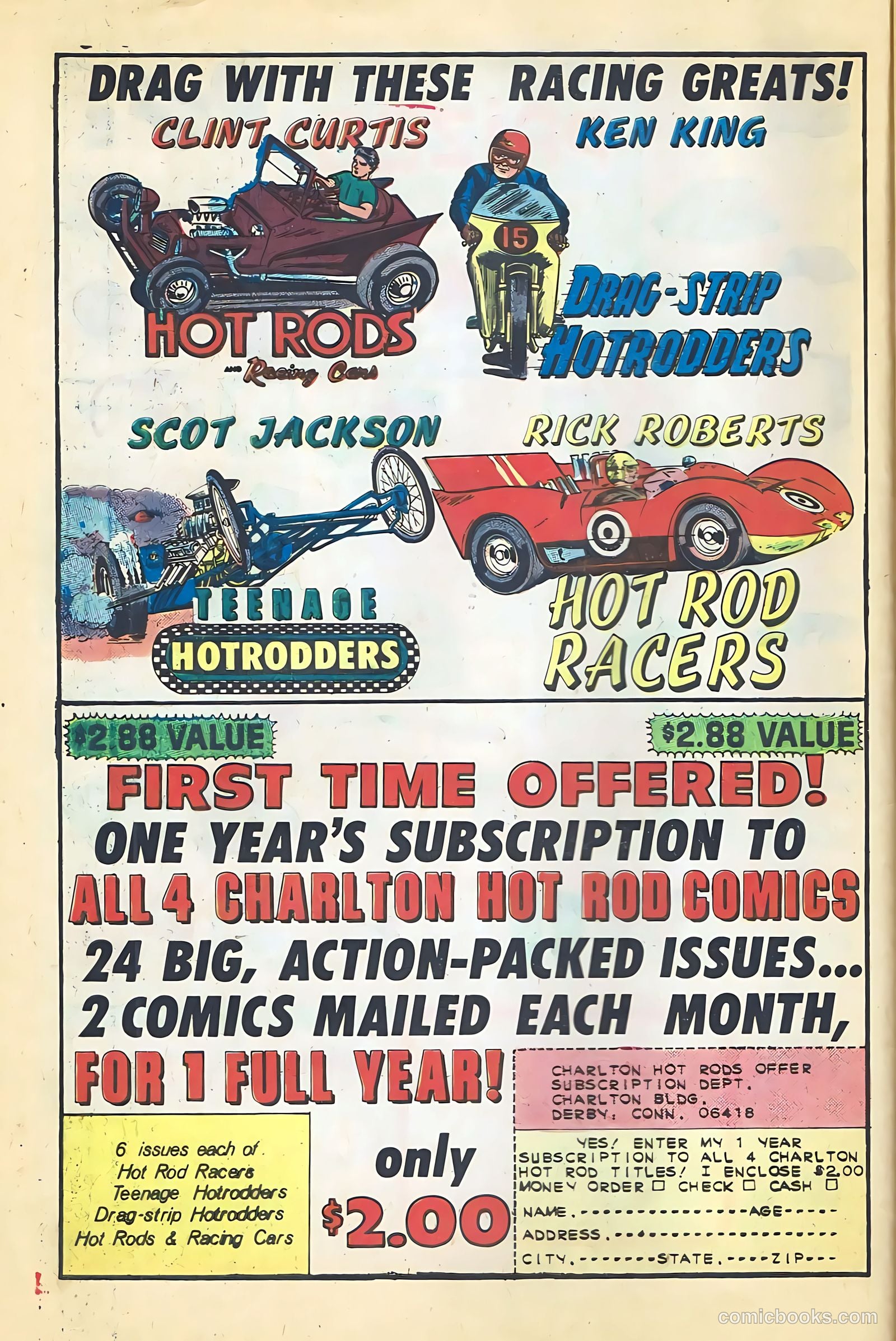 Hot Rods and Racing Cars #81 — page 8 of 36