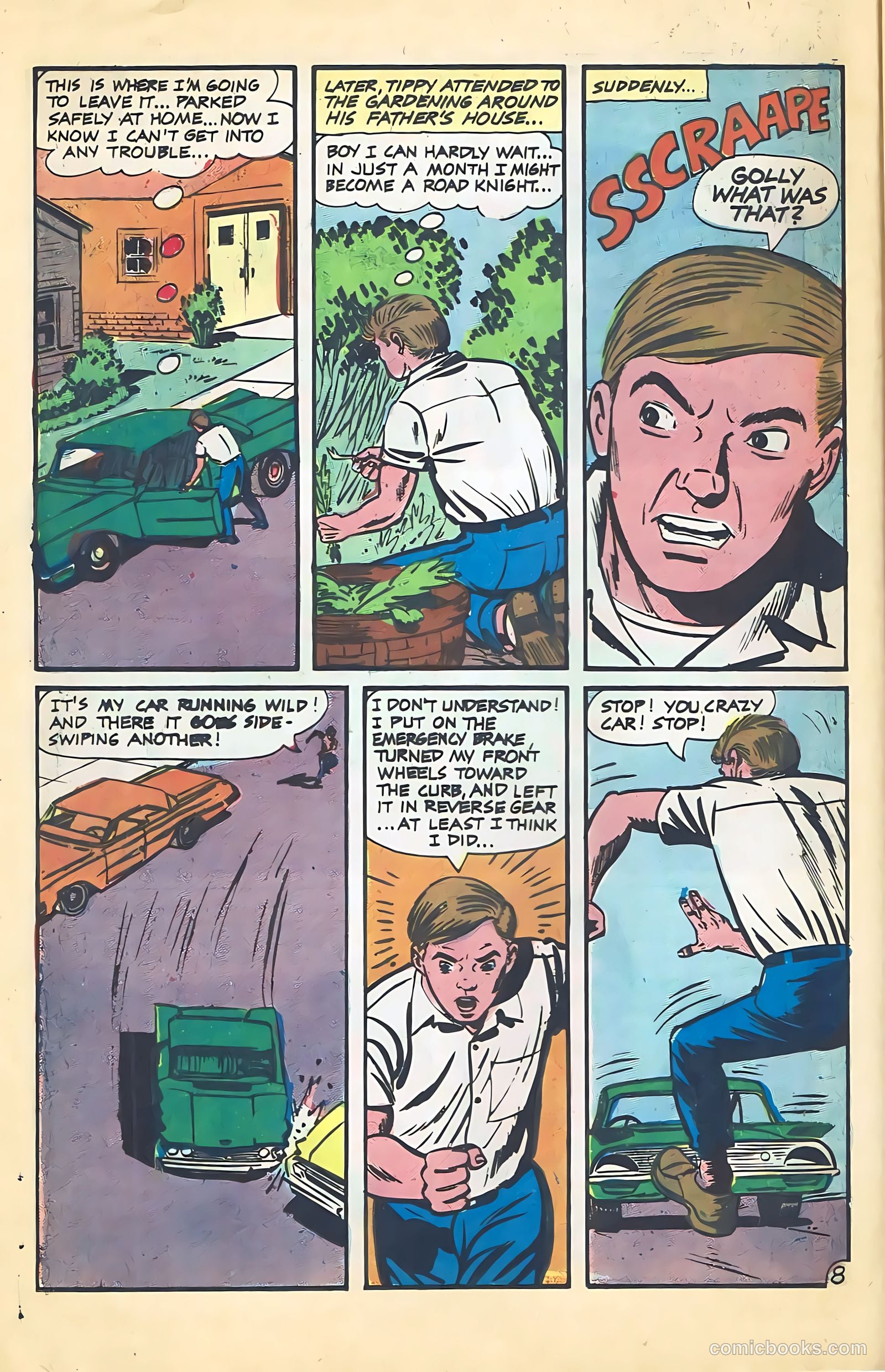 Hot Rods and Racing Cars #81 — page 12 of 36