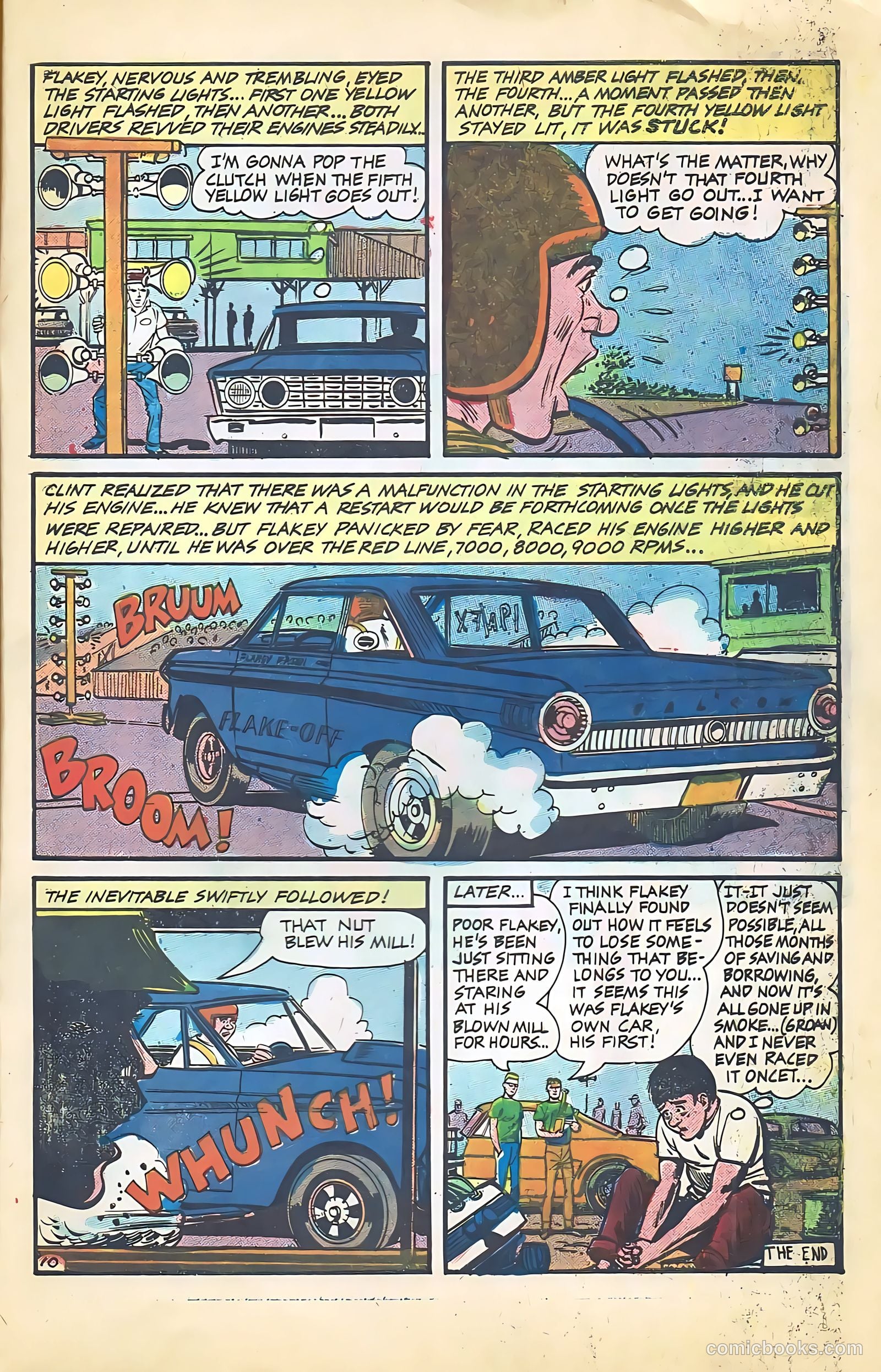 Hot Rods and Racing Cars #81 — page 33 of 36
