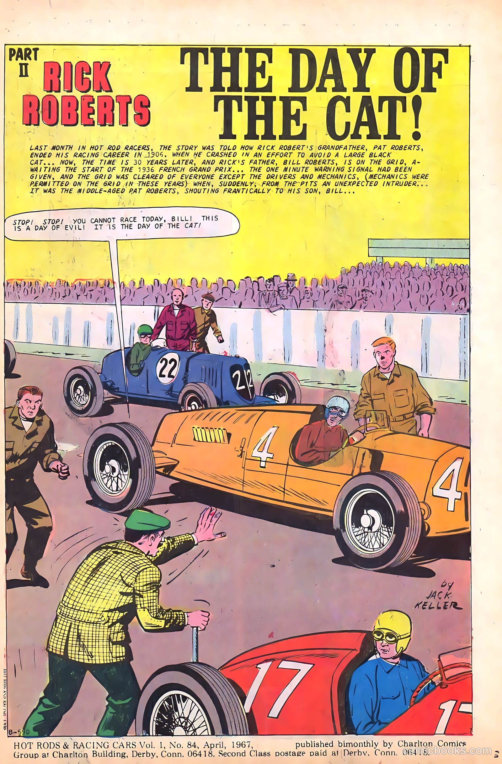 Hot Rods and Racing Cars #84 — page 3 of 36