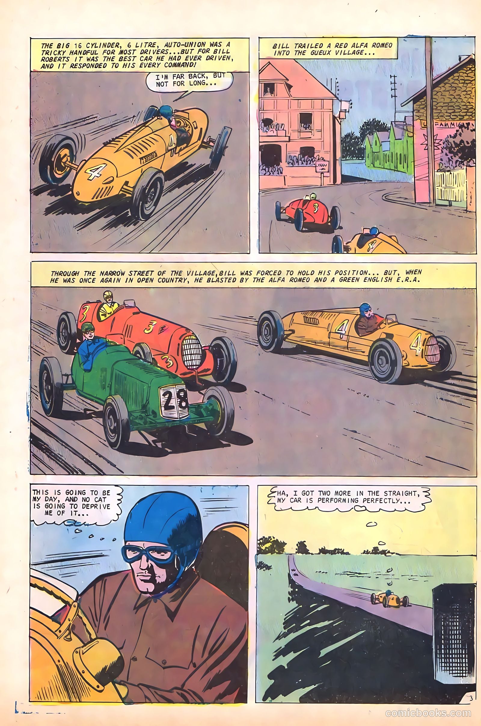 Hot Rods and Racing Cars #84 — page 4 of 36