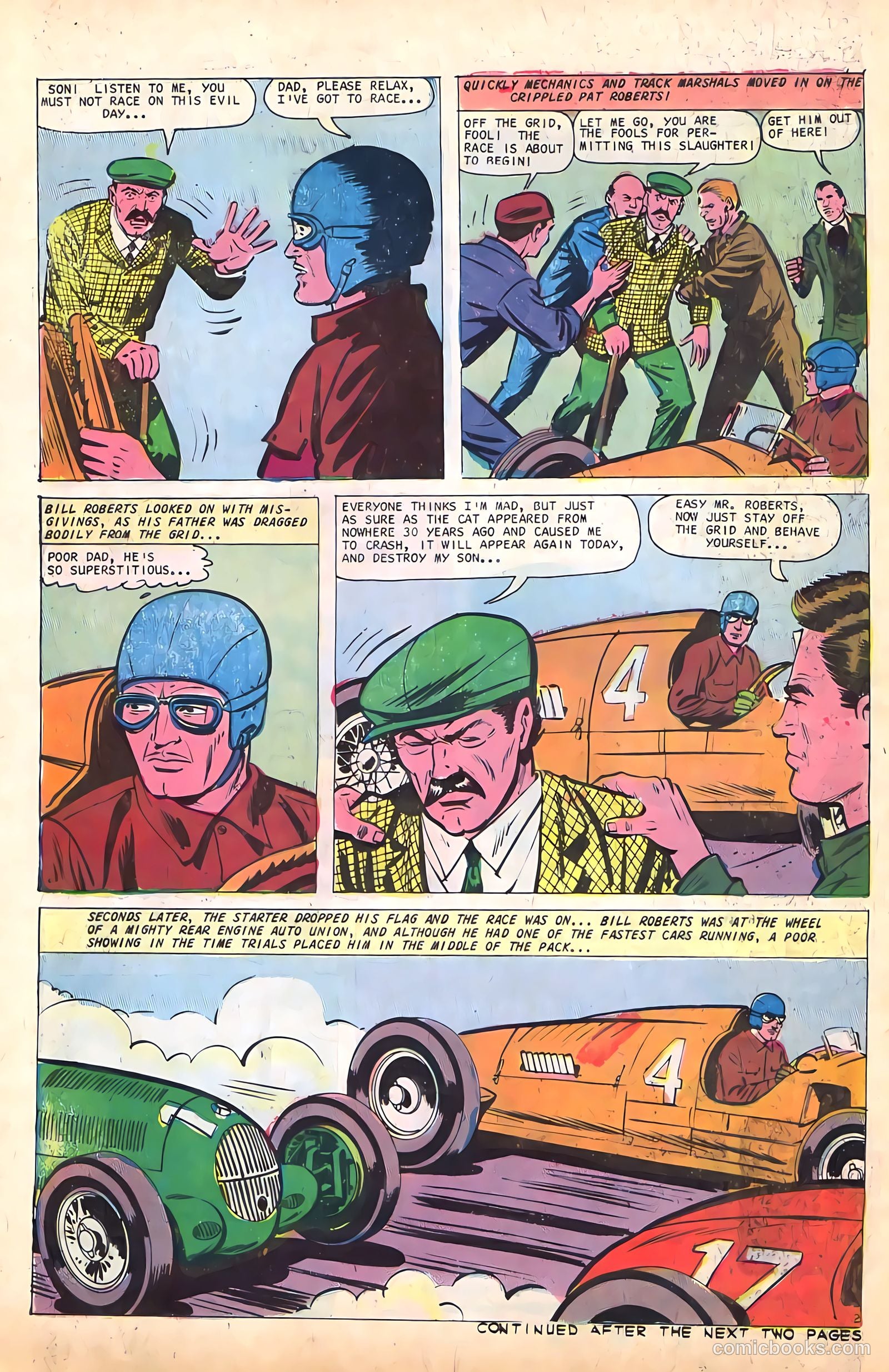 Hot Rods and Racing Cars #84 — page 6 of 36