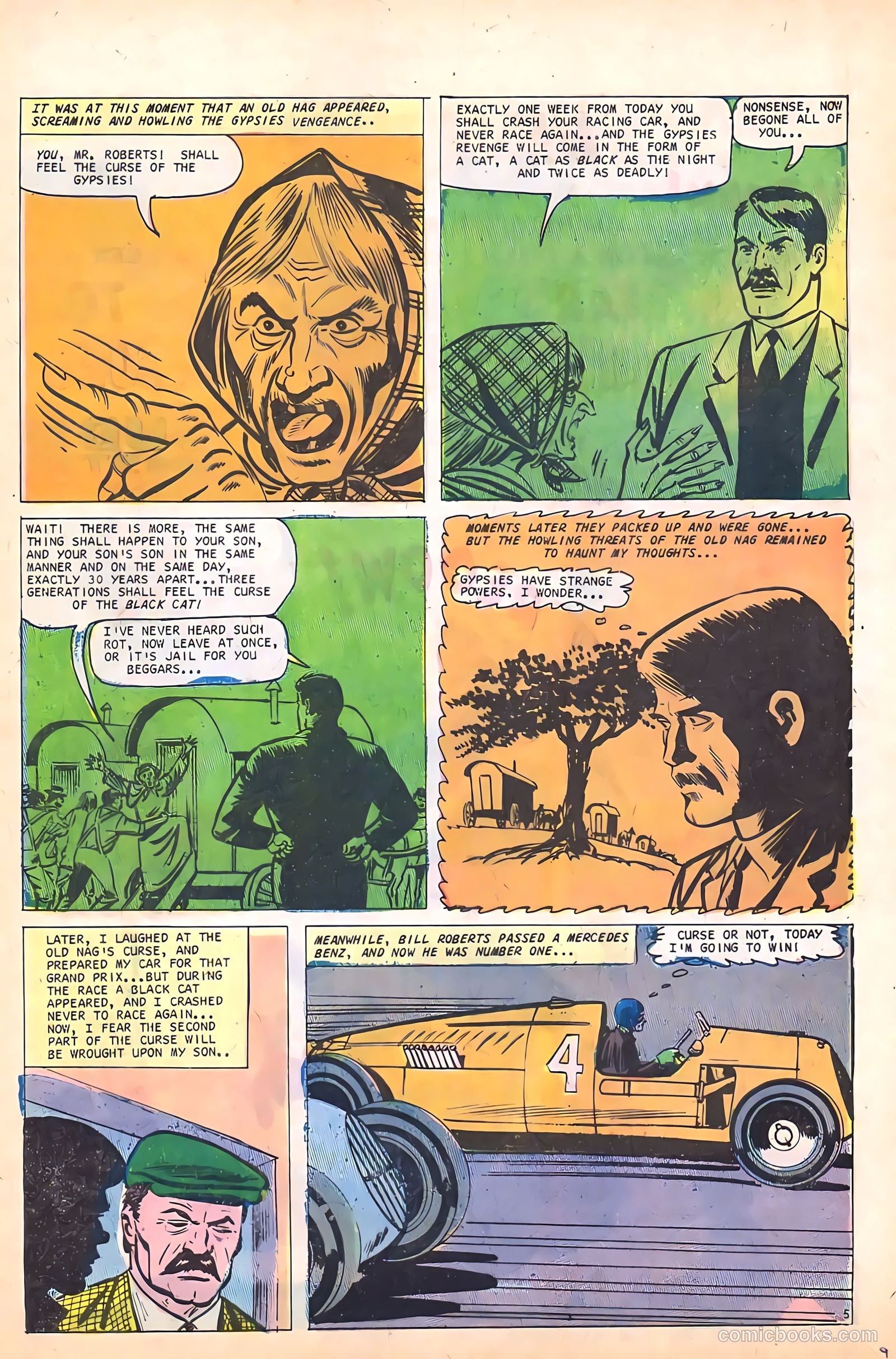 Hot Rods and Racing Cars #84 — page 9 of 36
