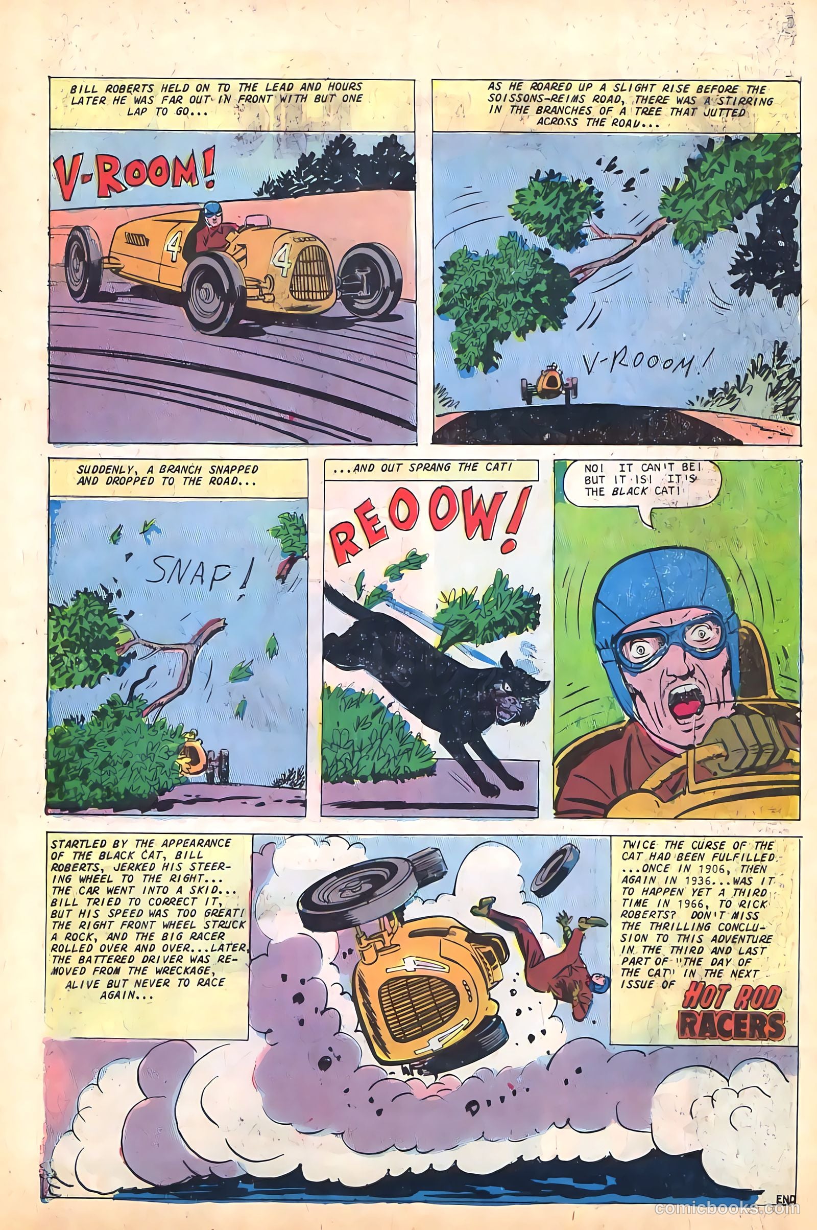Hot Rods and Racing Cars #84 — page 10 of 36