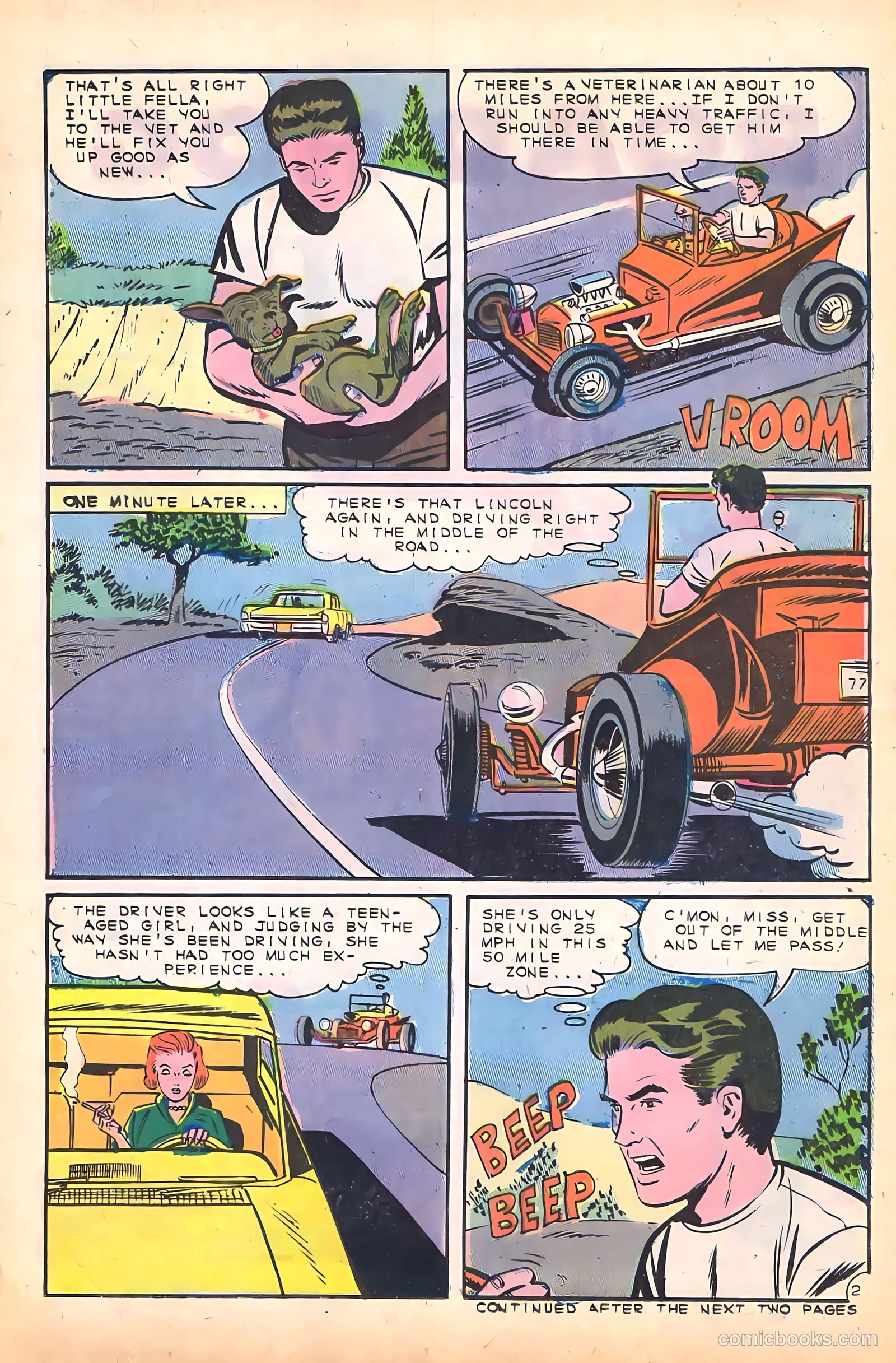 Hot Rods and Racing Cars #84 — page 12 of 36
