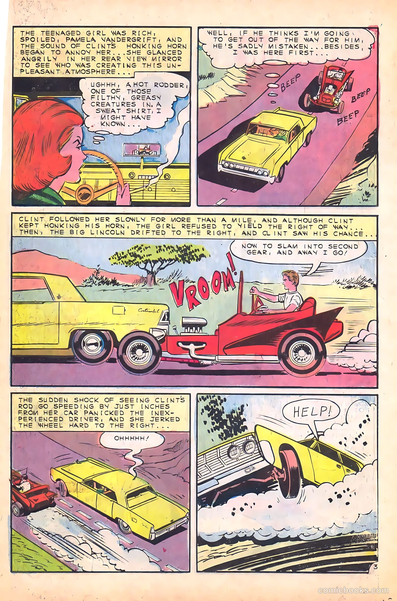 Hot Rods and Racing Cars #84 — page 15 of 36