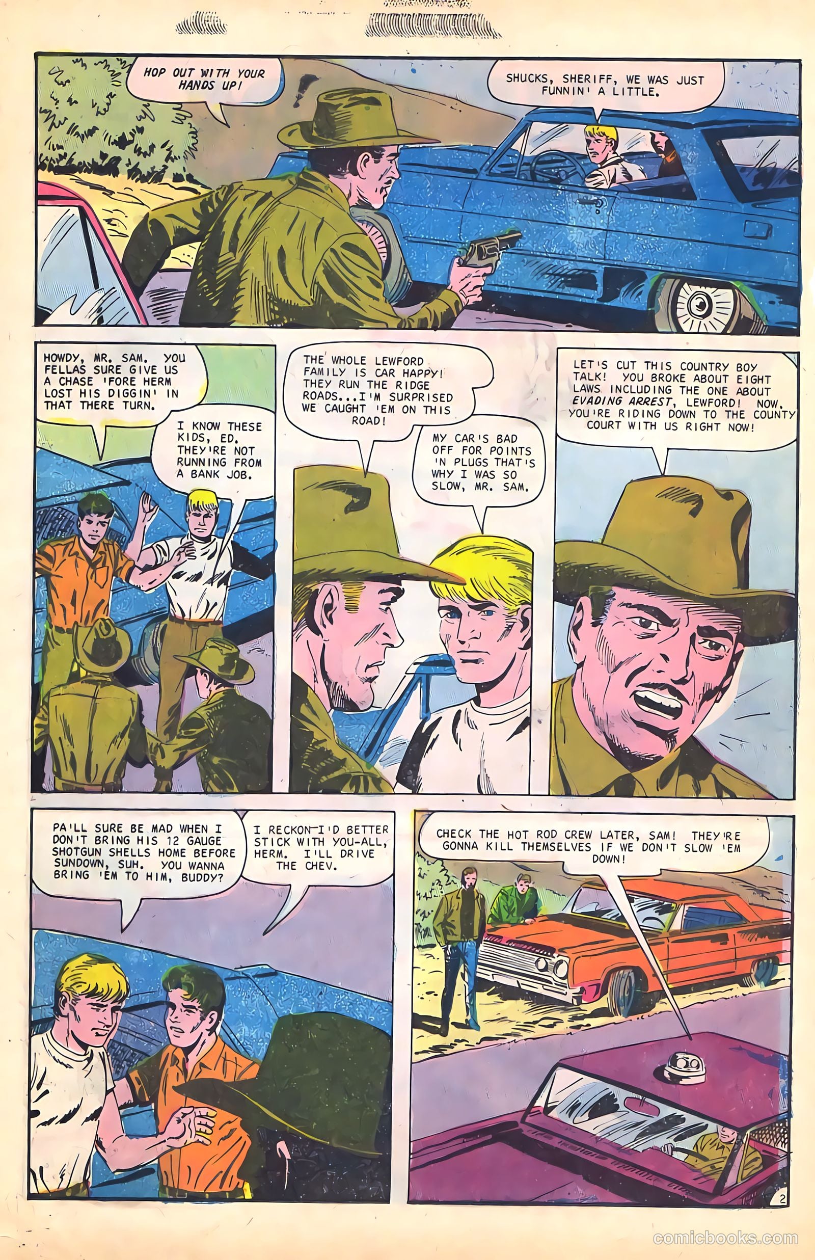 Hot Rods and Racing Cars #84 — page 20 of 36