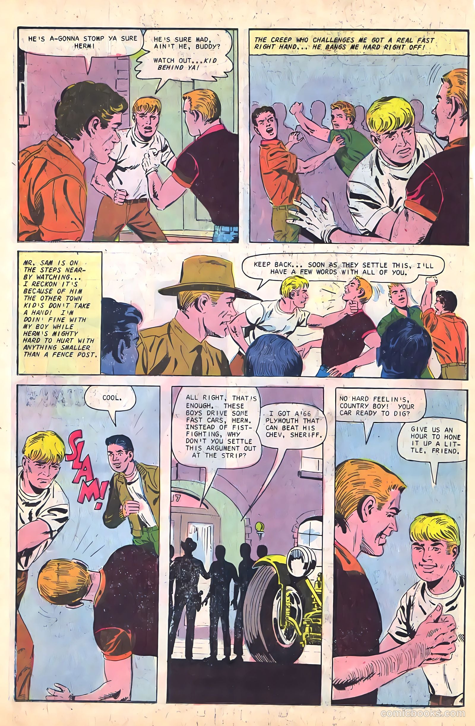 Hot Rods and Racing Cars #84 — page 22 of 36