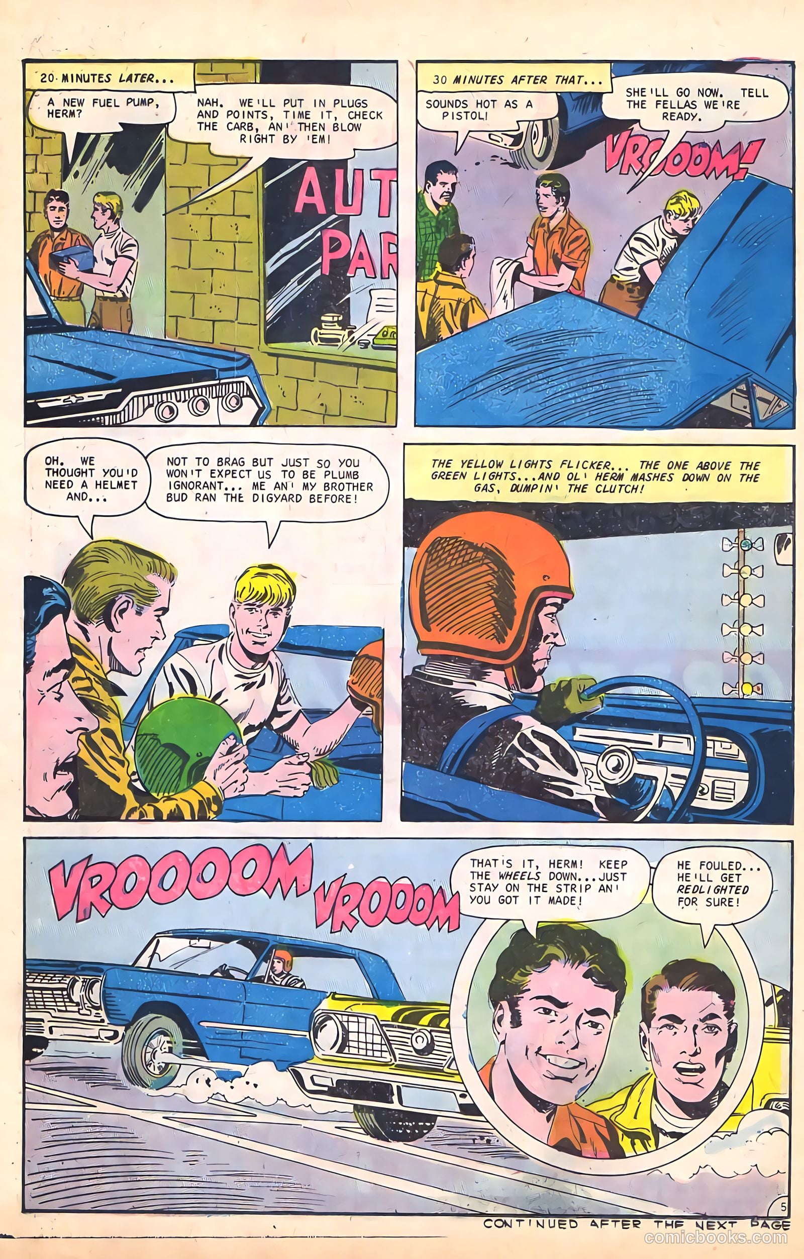 Hot Rods and Racing Cars #84 — page 24 of 36