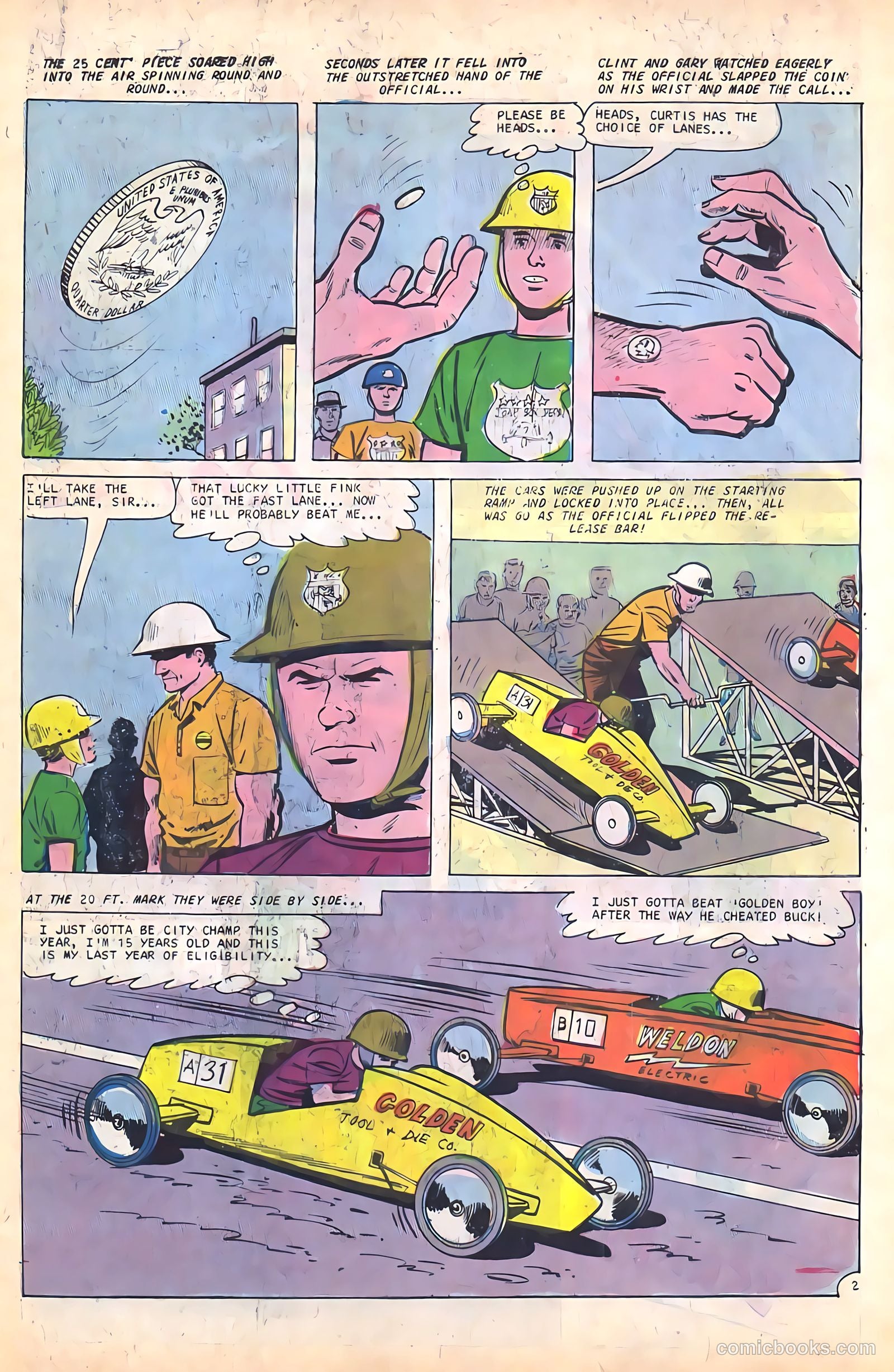 Hot Rods and Racing Cars #84 — page 27 of 36