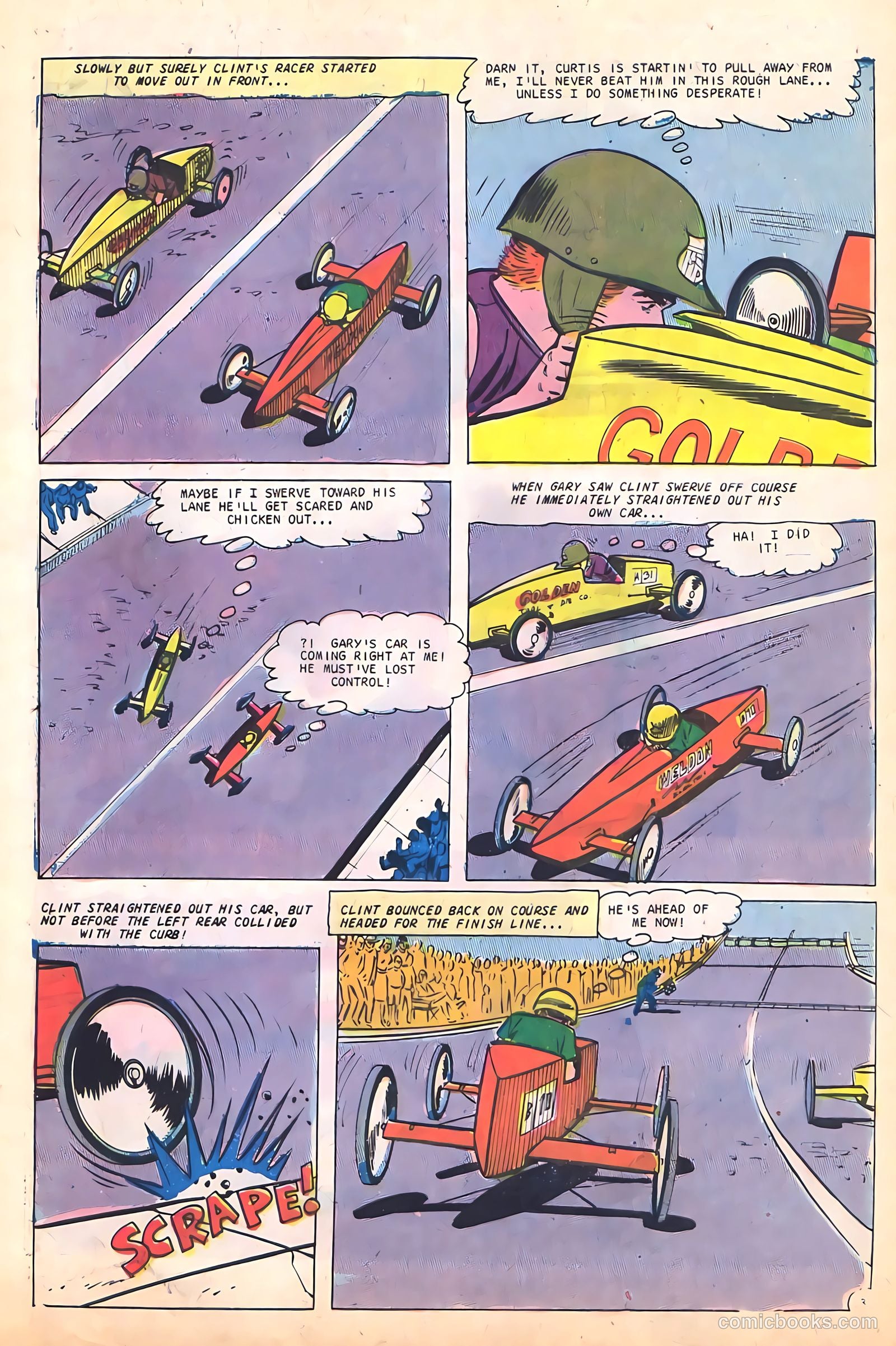 Hot Rods and Racing Cars #84 — page 28 of 36