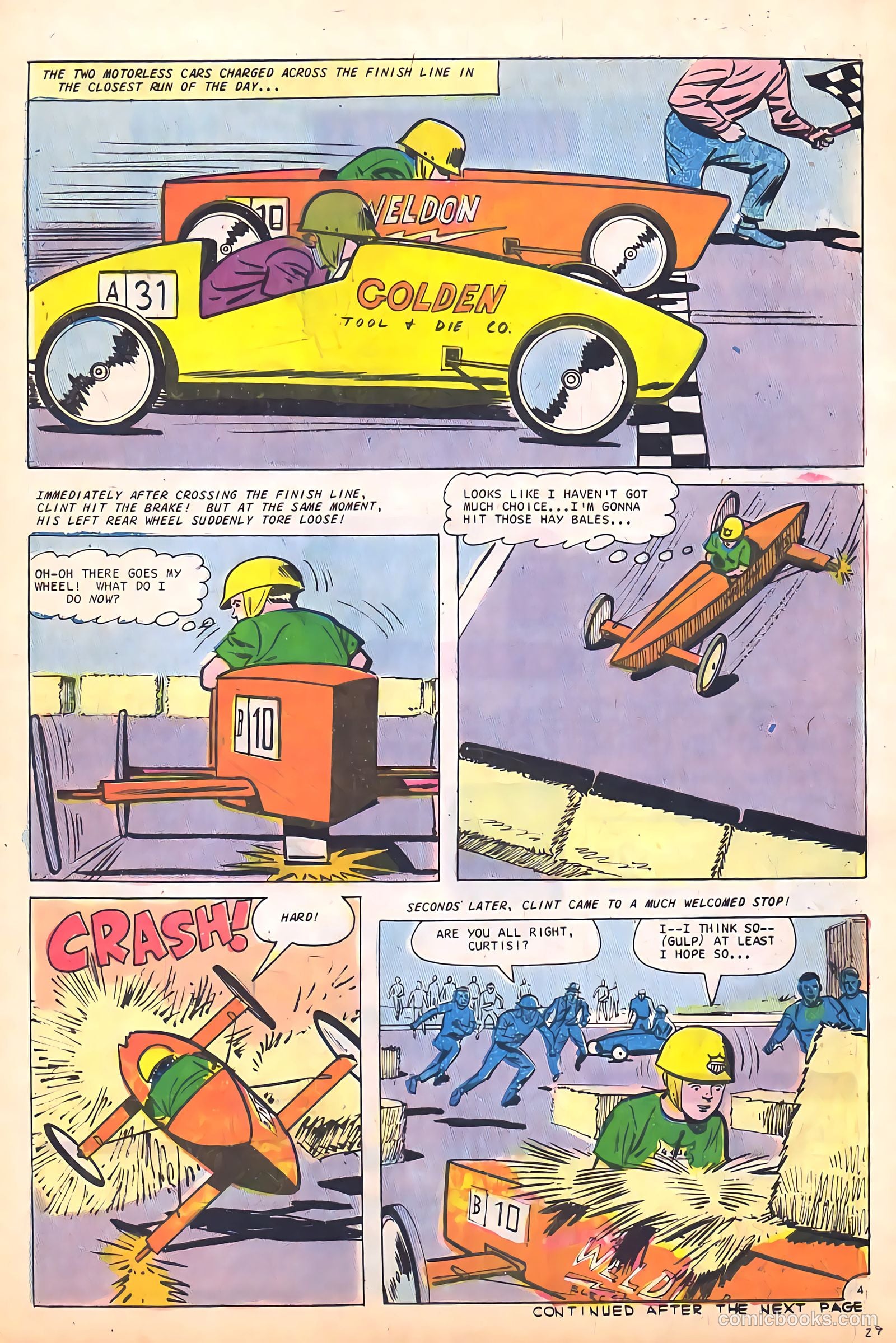 Hot Rods and Racing Cars #84 — page 29 of 36