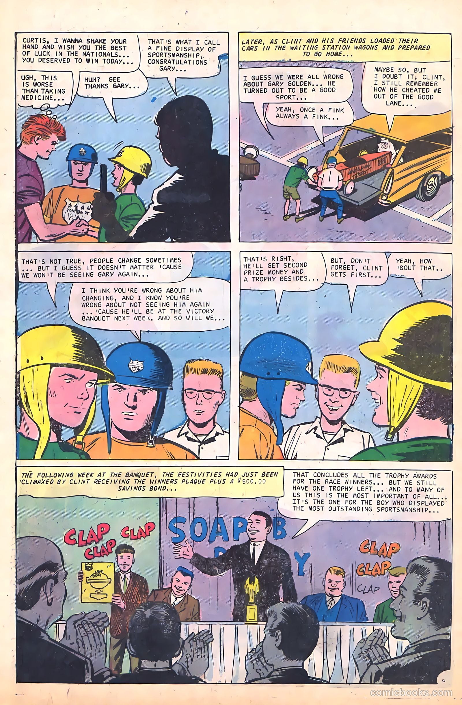 Hot Rods and Racing Cars #84 — page 32 of 36